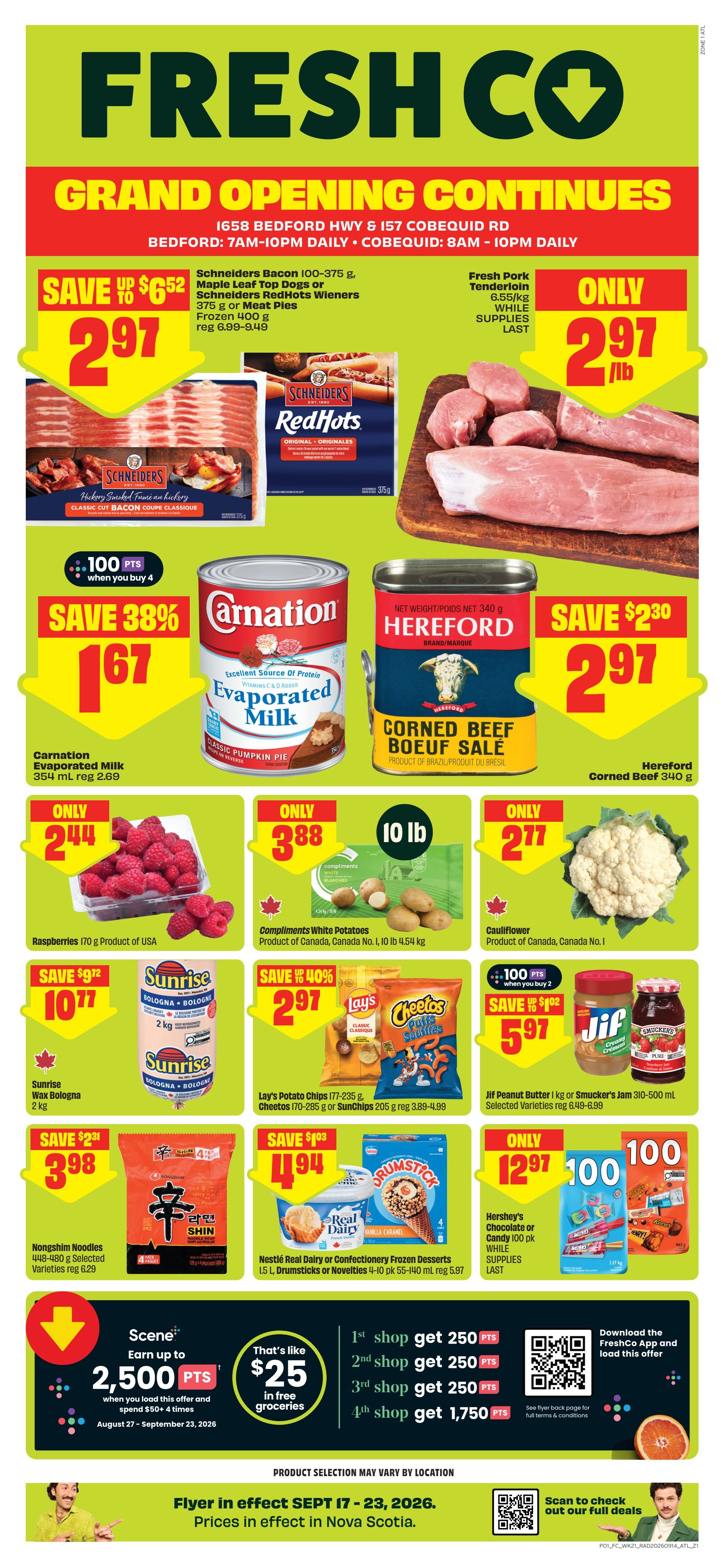 FreshCo (Atlantic) Flyer September 17 to 23