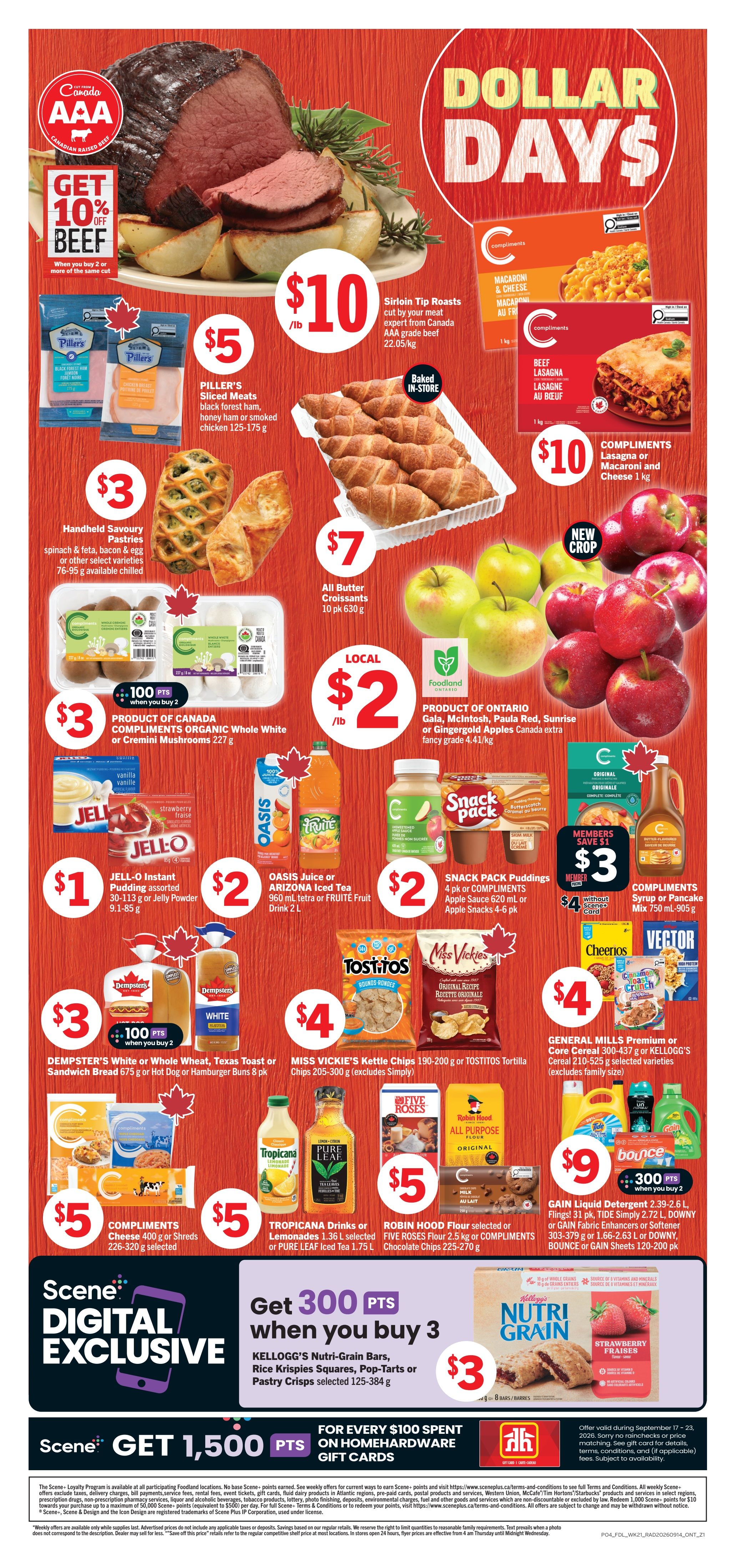 Foodland (ON) Flyer September 17 to 23