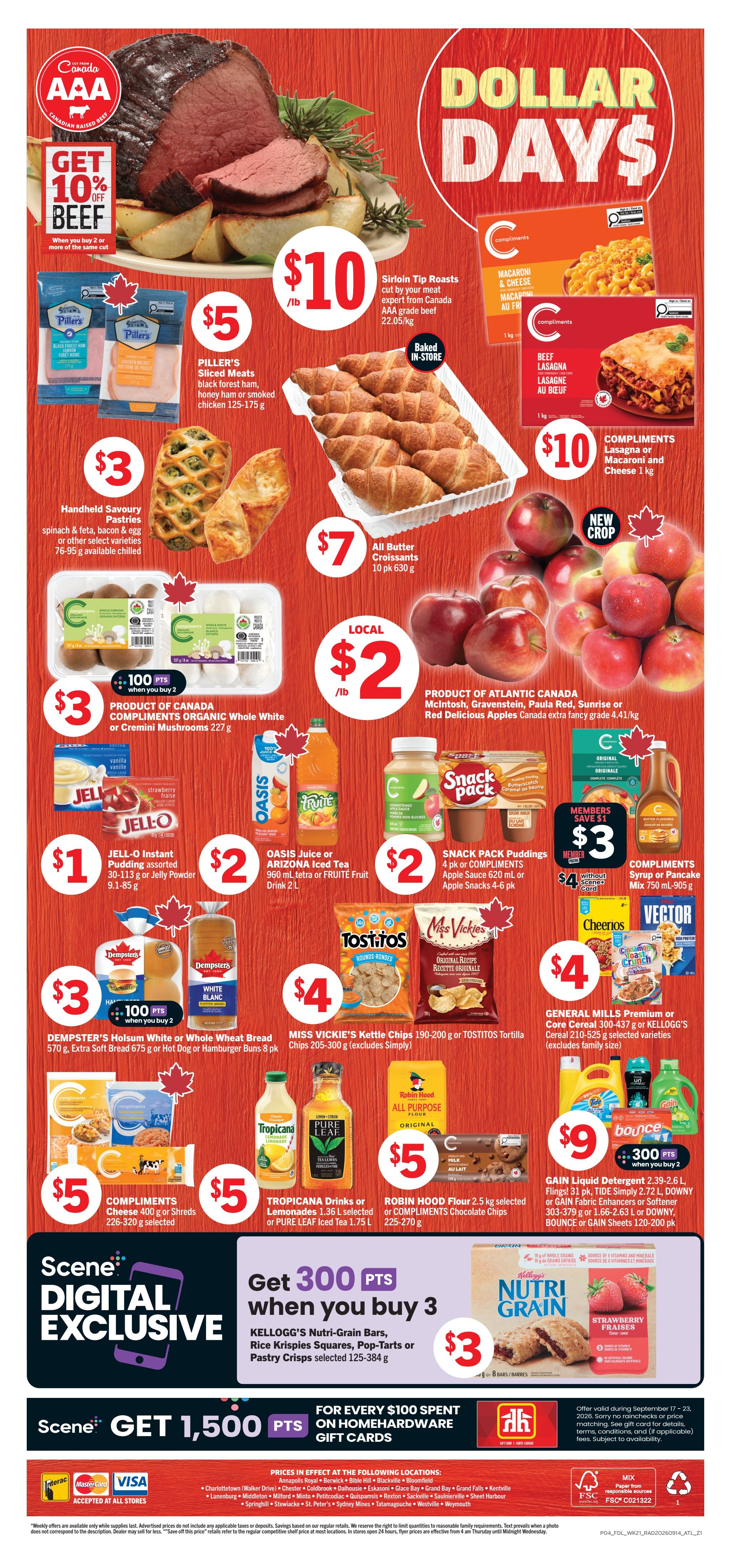 Foodland (Atlantic) Flyer September 17 to 23