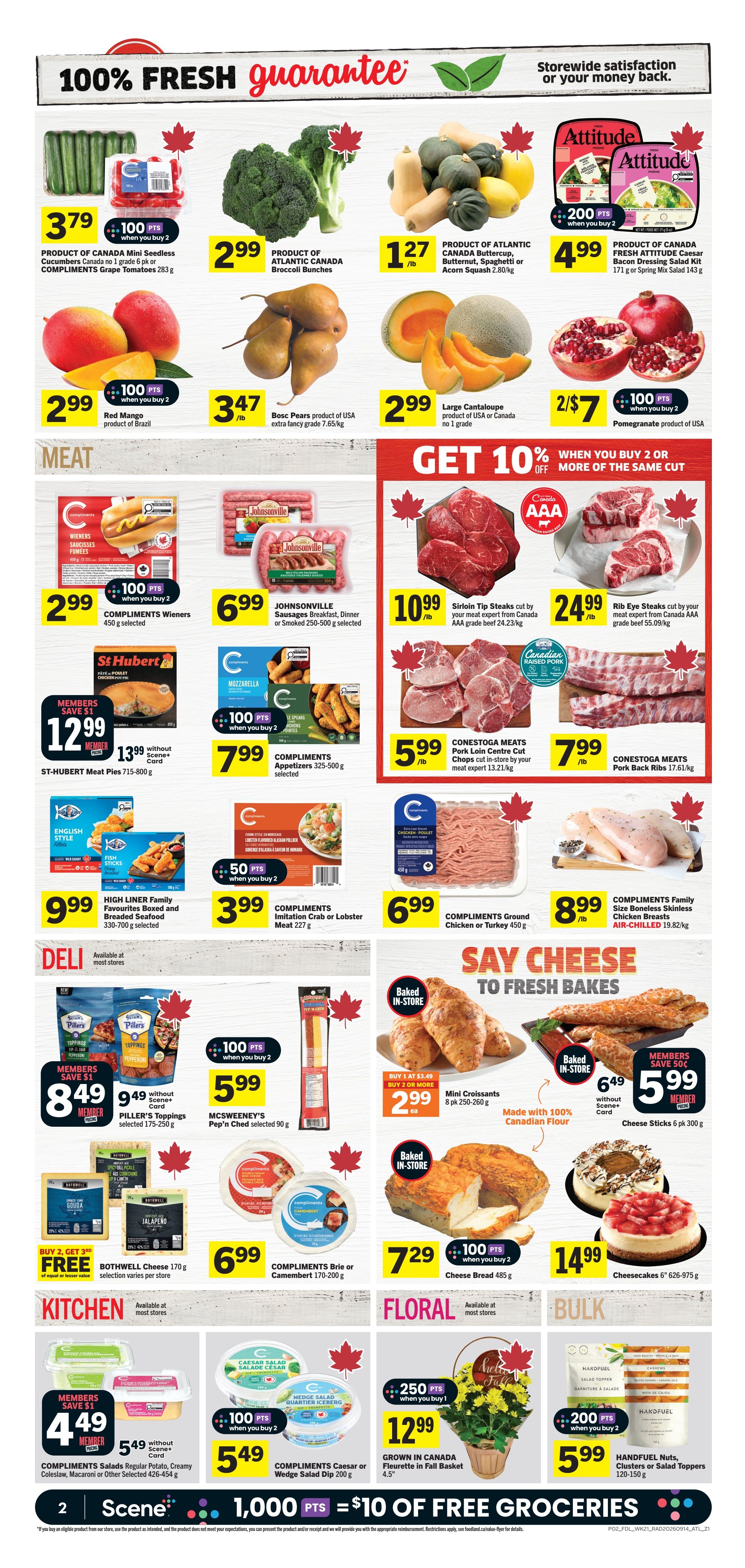 Foodland Co-op Flyer September 17 to 23