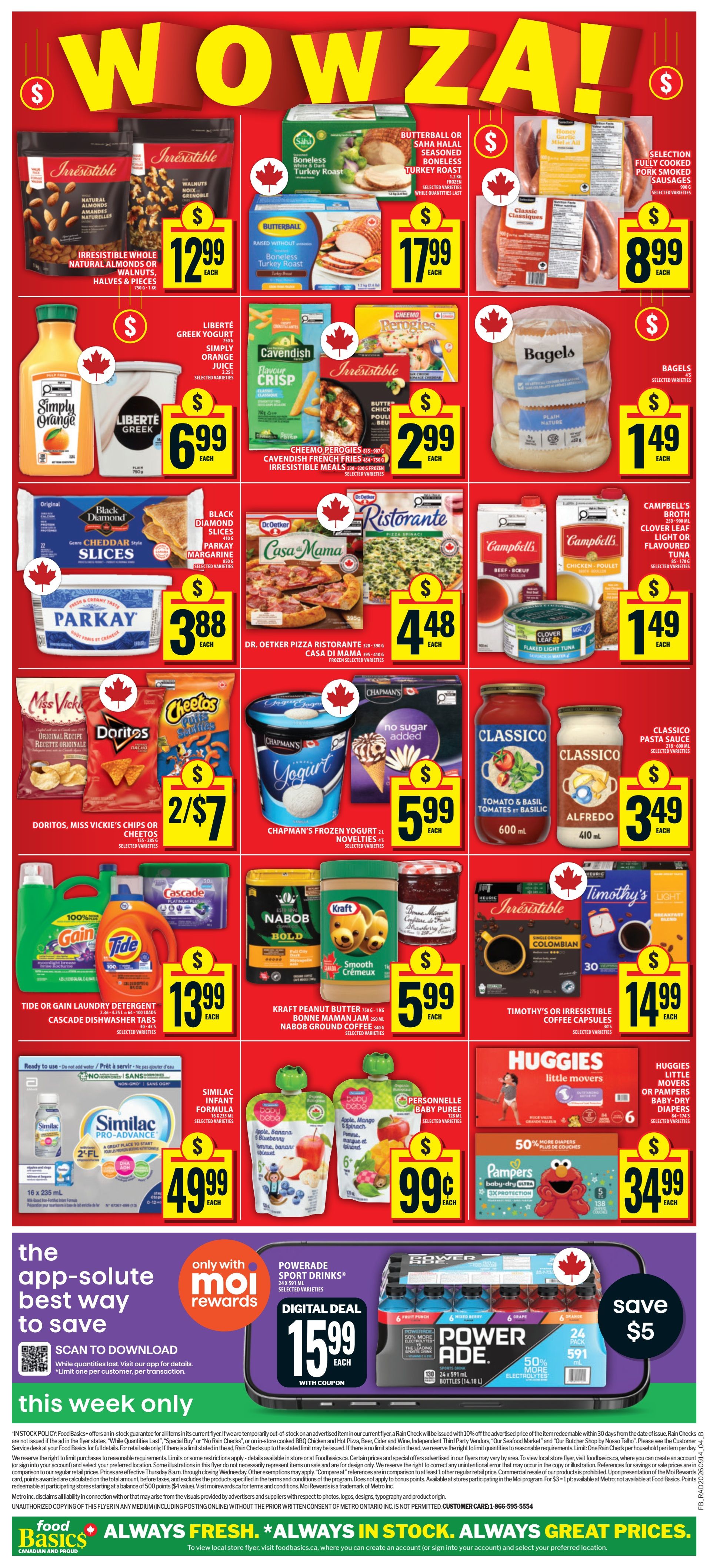 Food Basics Flyer September 17 to 23