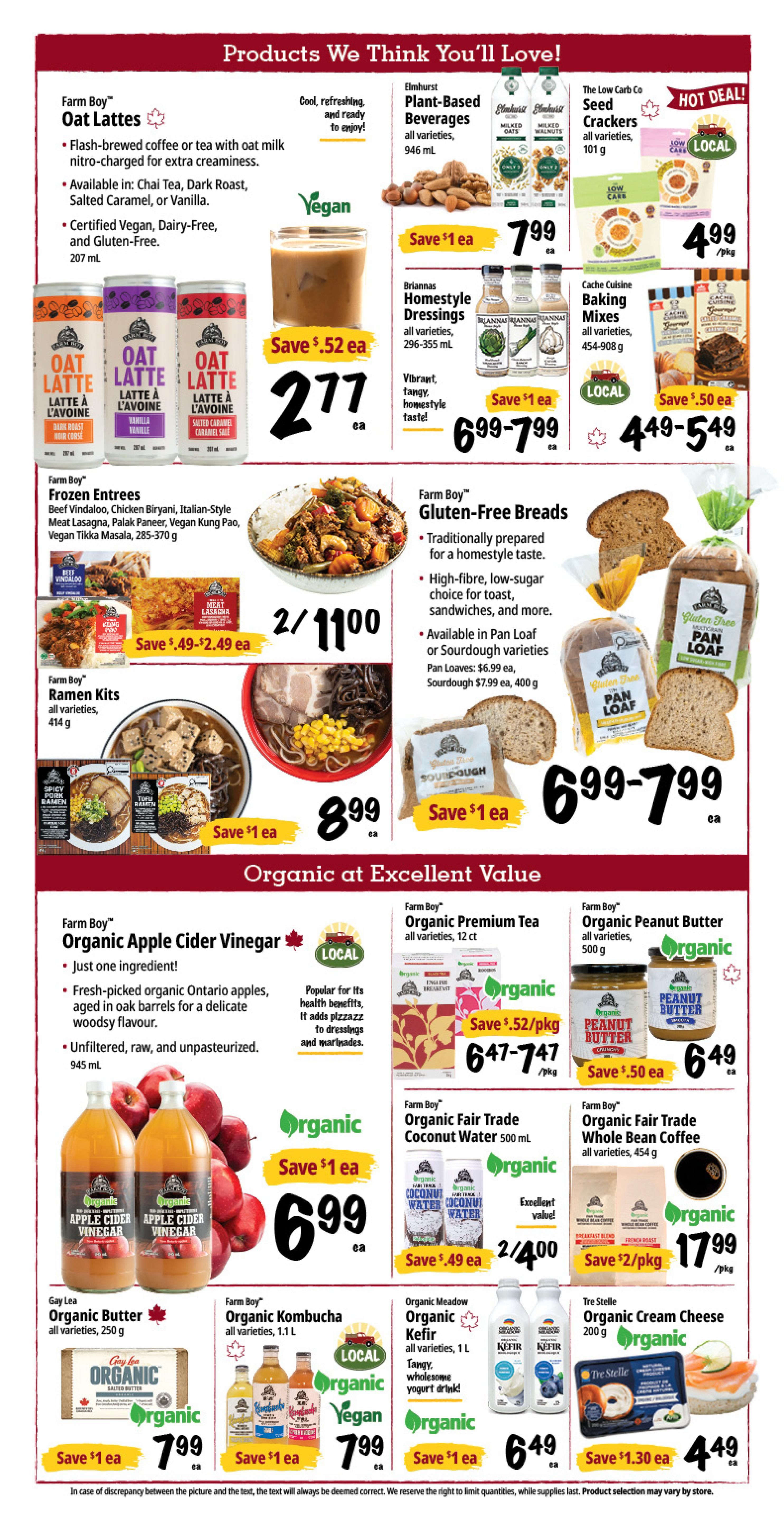 Farm Boy Flyer September 17 to 23