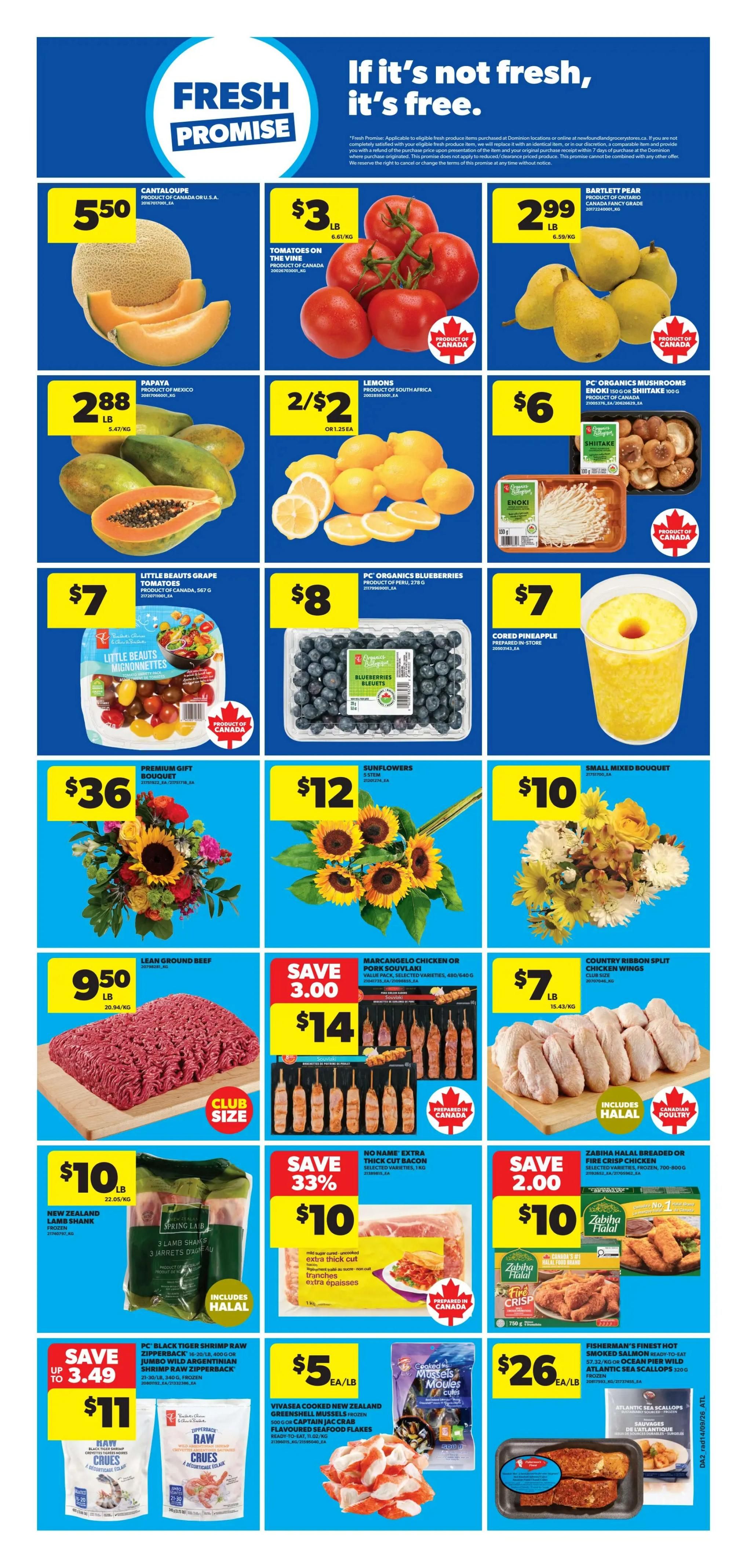 Dominion Flyer September 17 to 23