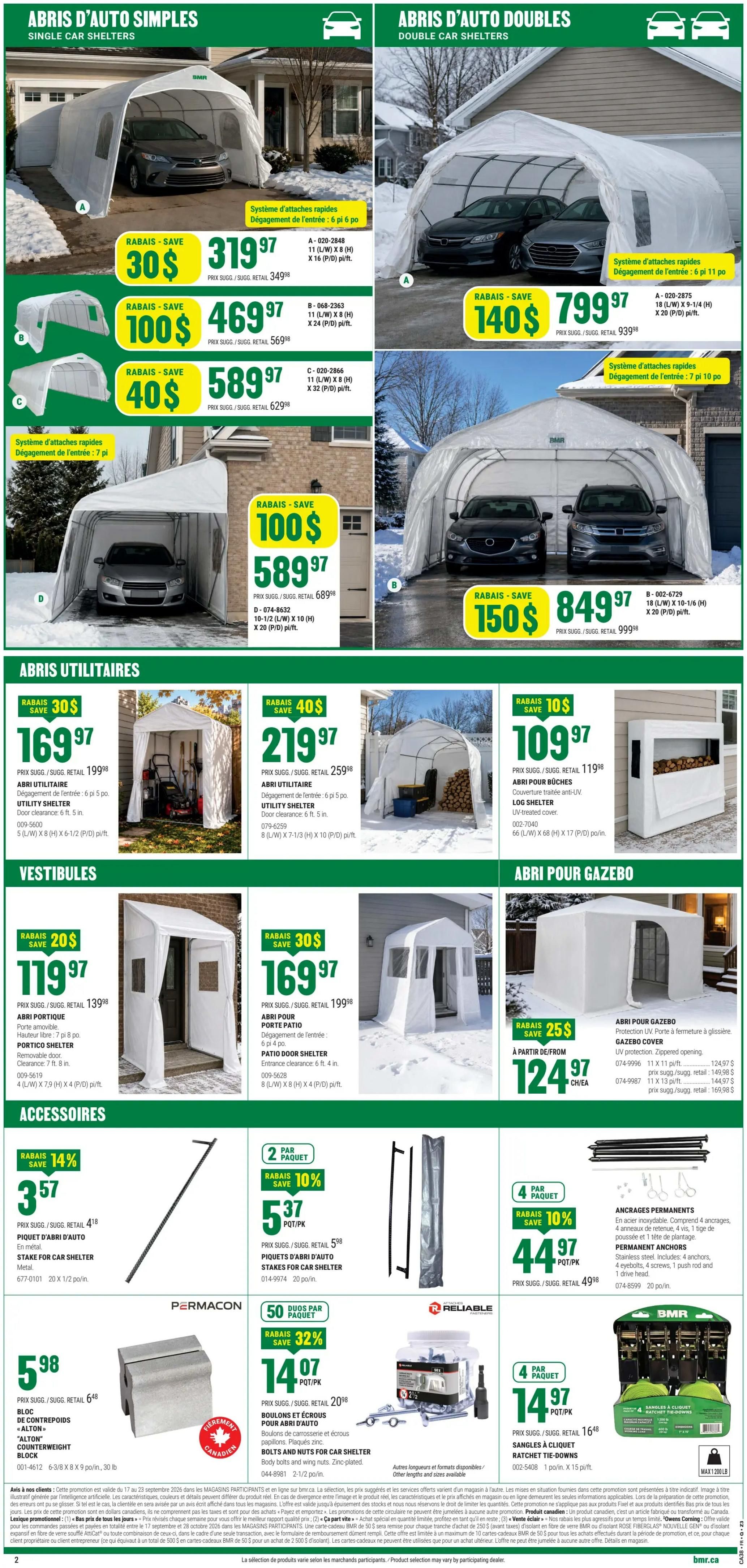 BMR Flyer September 17 to 23