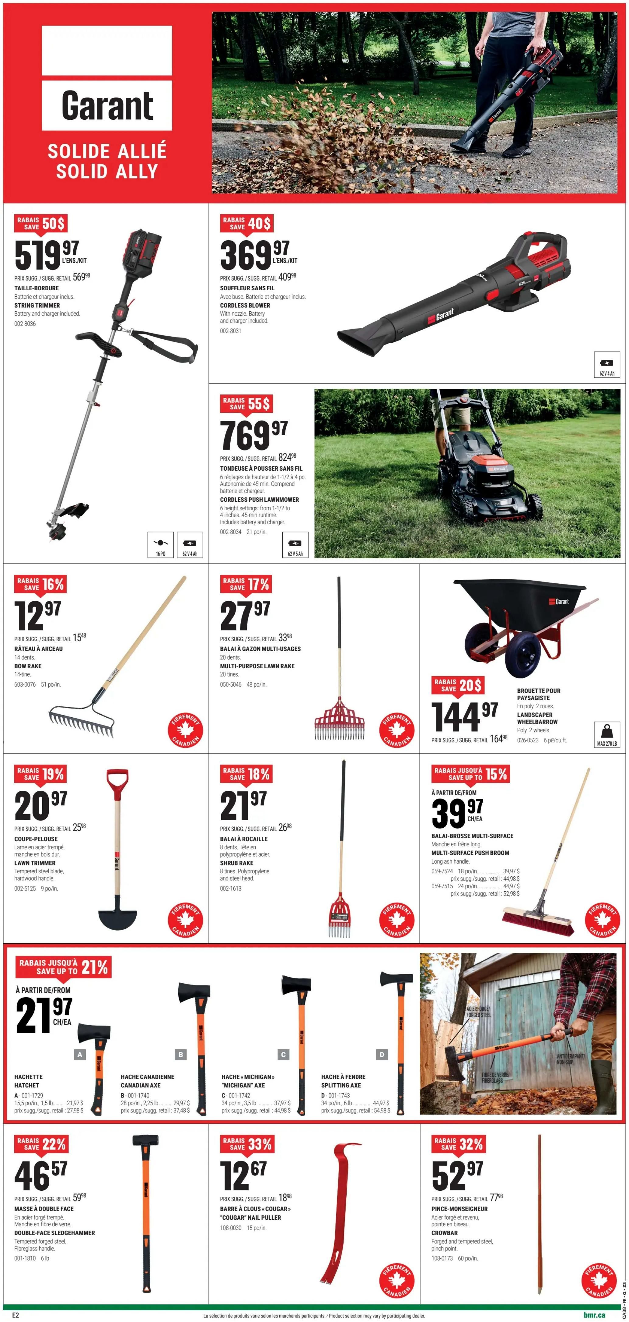 BMR Flyer September 17 to 23