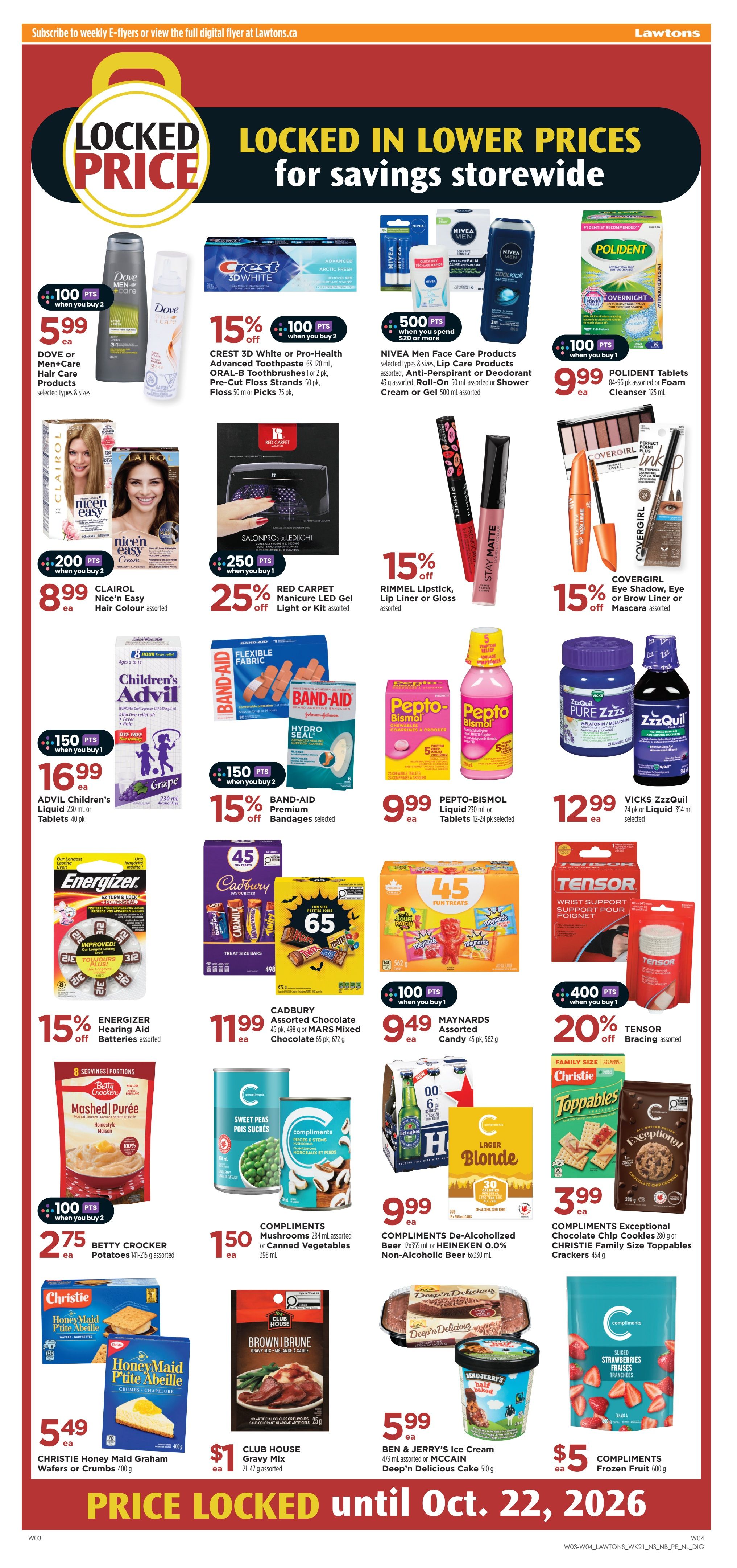Lawtons Drugs (NB, NL) Flyer September 18 to 24