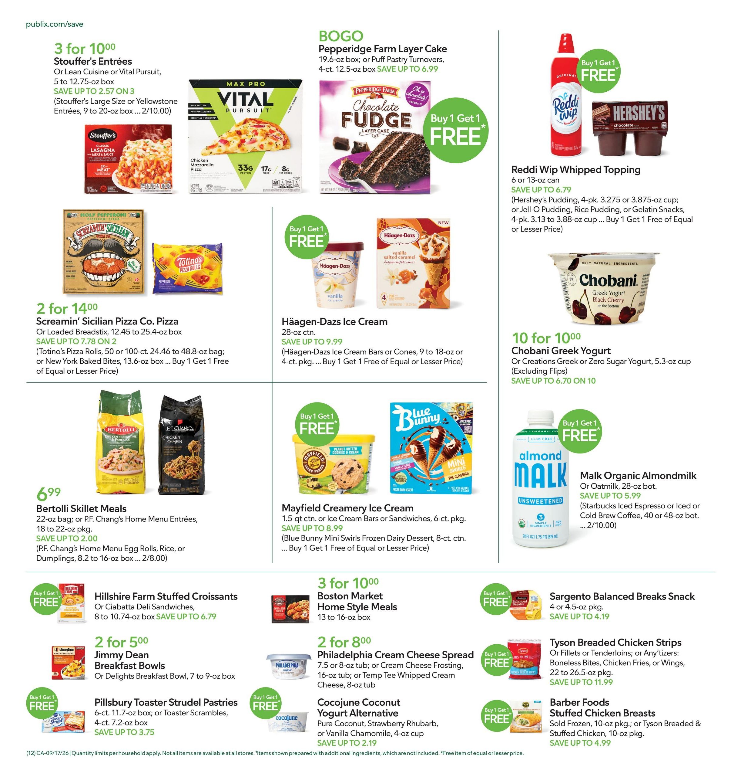 Publix (Charlotte Area, NC) Weekly Ad September 16 - 22, 2026