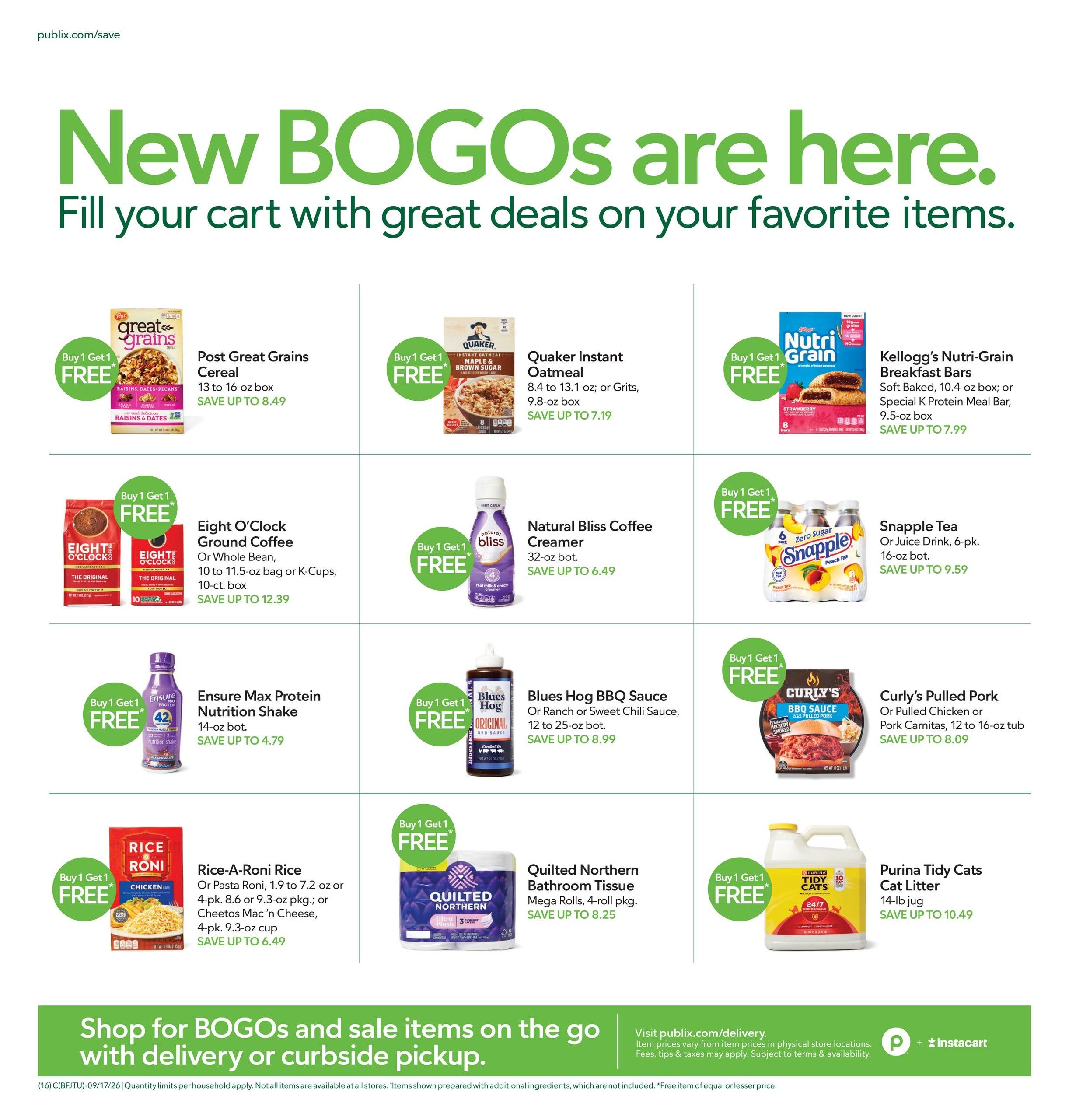 Publix (Newport Area, NC) Weekly Ad September 16 - 22, 2026