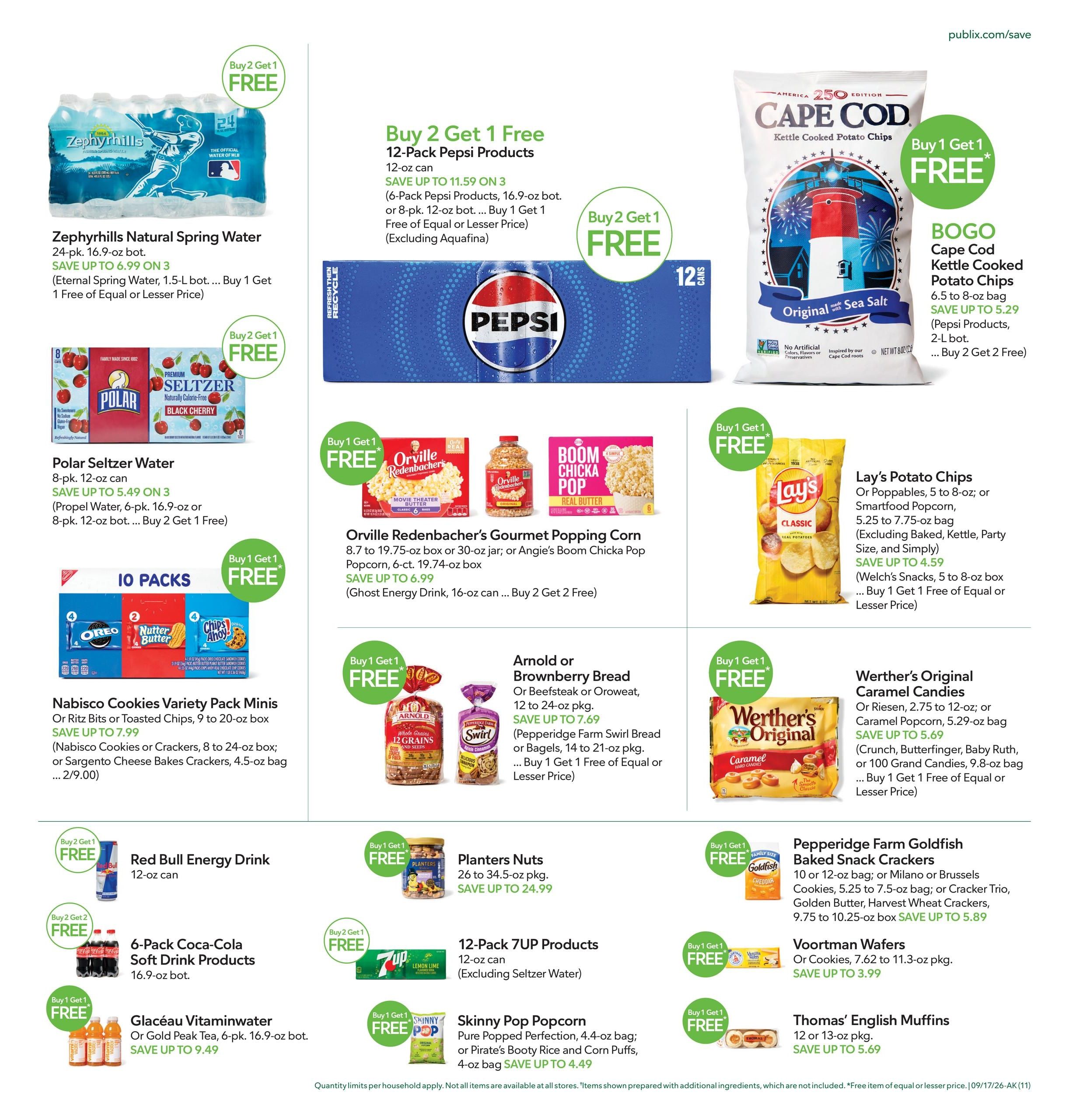 Publix (Phenix City Area, AL) Weekly Ad September 16 - 22, 2026