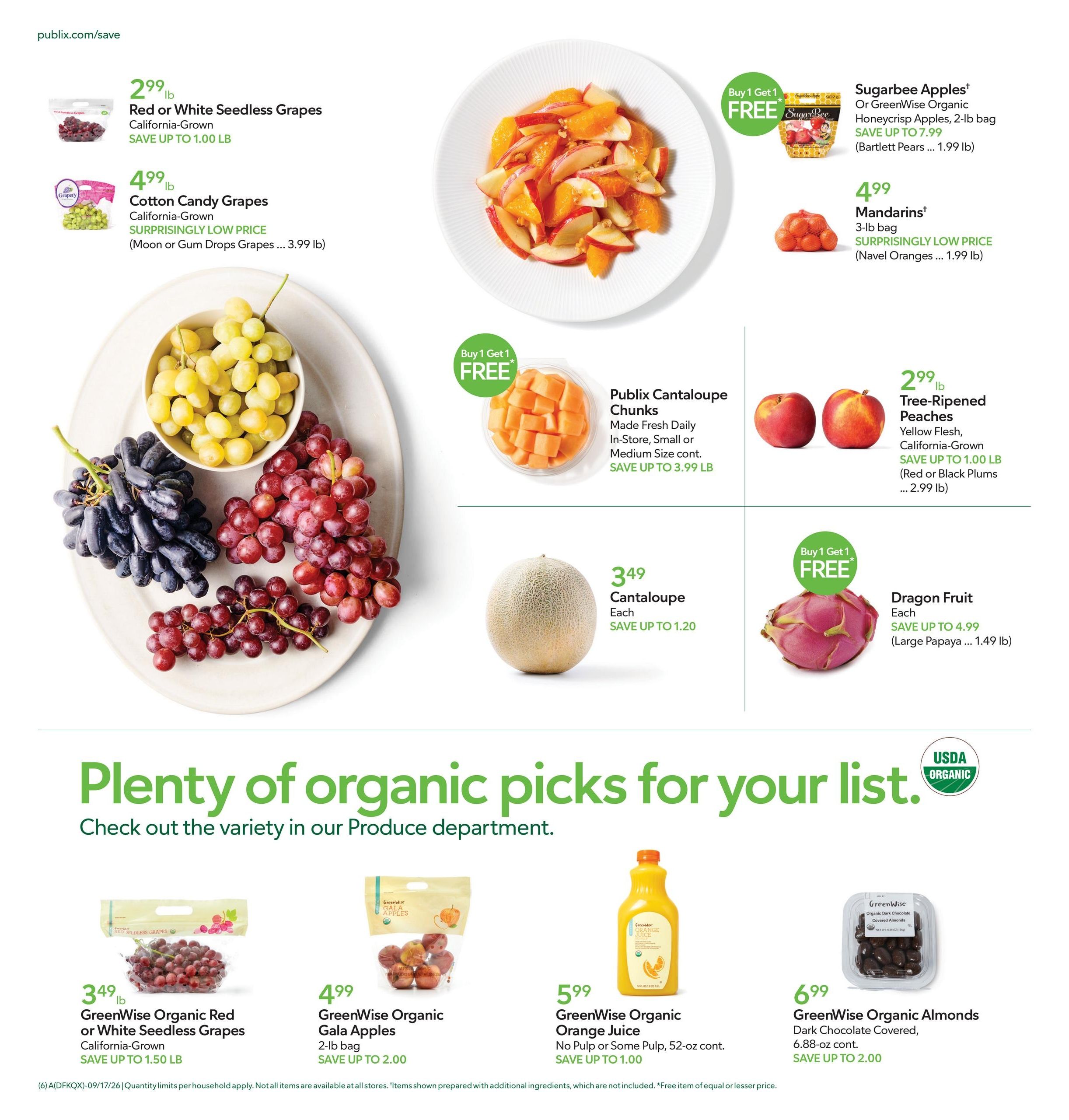 Publix (Phenix City Area, AL) Weekly Ad September 16 - 22, 2026