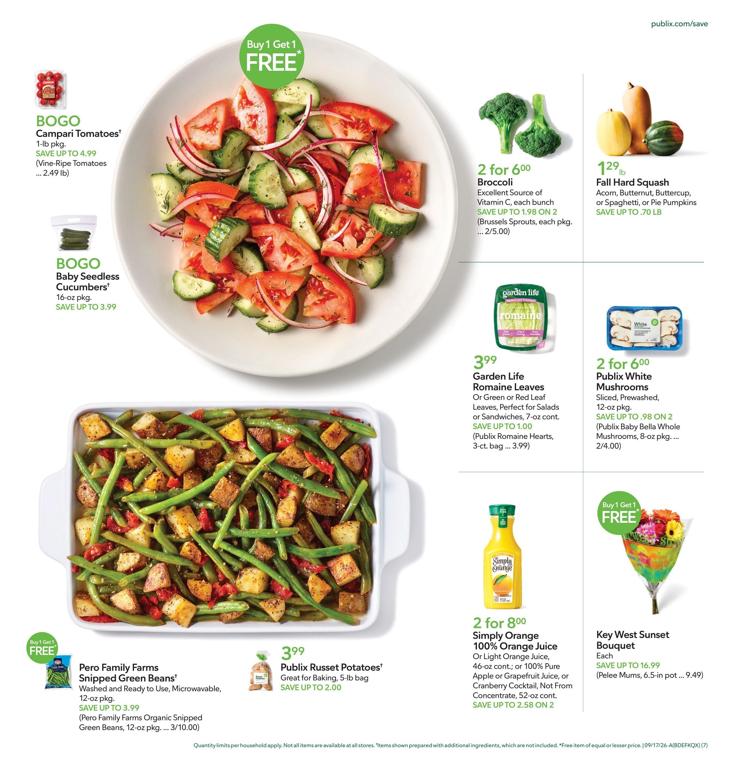 Publix (Phenix City Area, AL) Weekly Ad September 16 - 22, 2026
