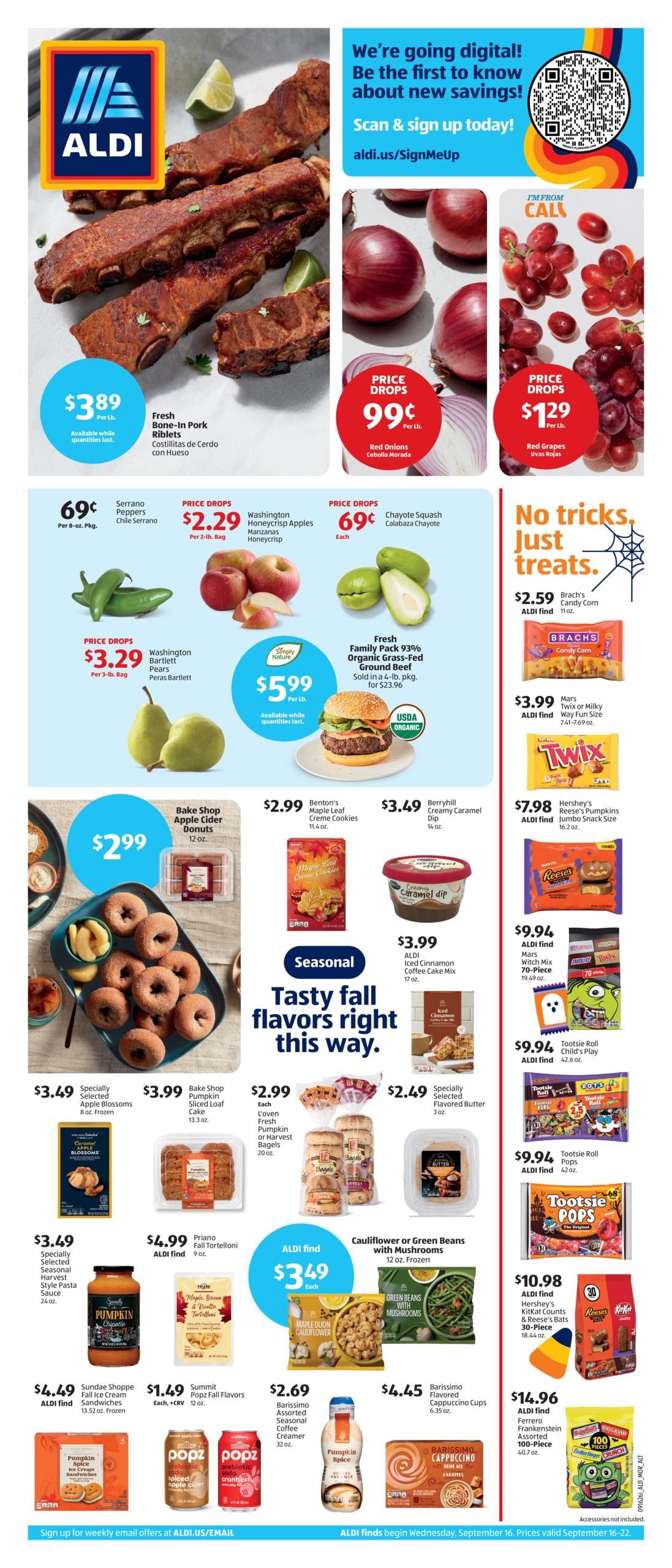 ALDI (Alhambra Area, CA) Weekly Ad September 16 - 22, 2026