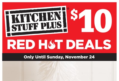 Kitchen Stuff Plus Red Hot Deals Flyer November 18 to 24
