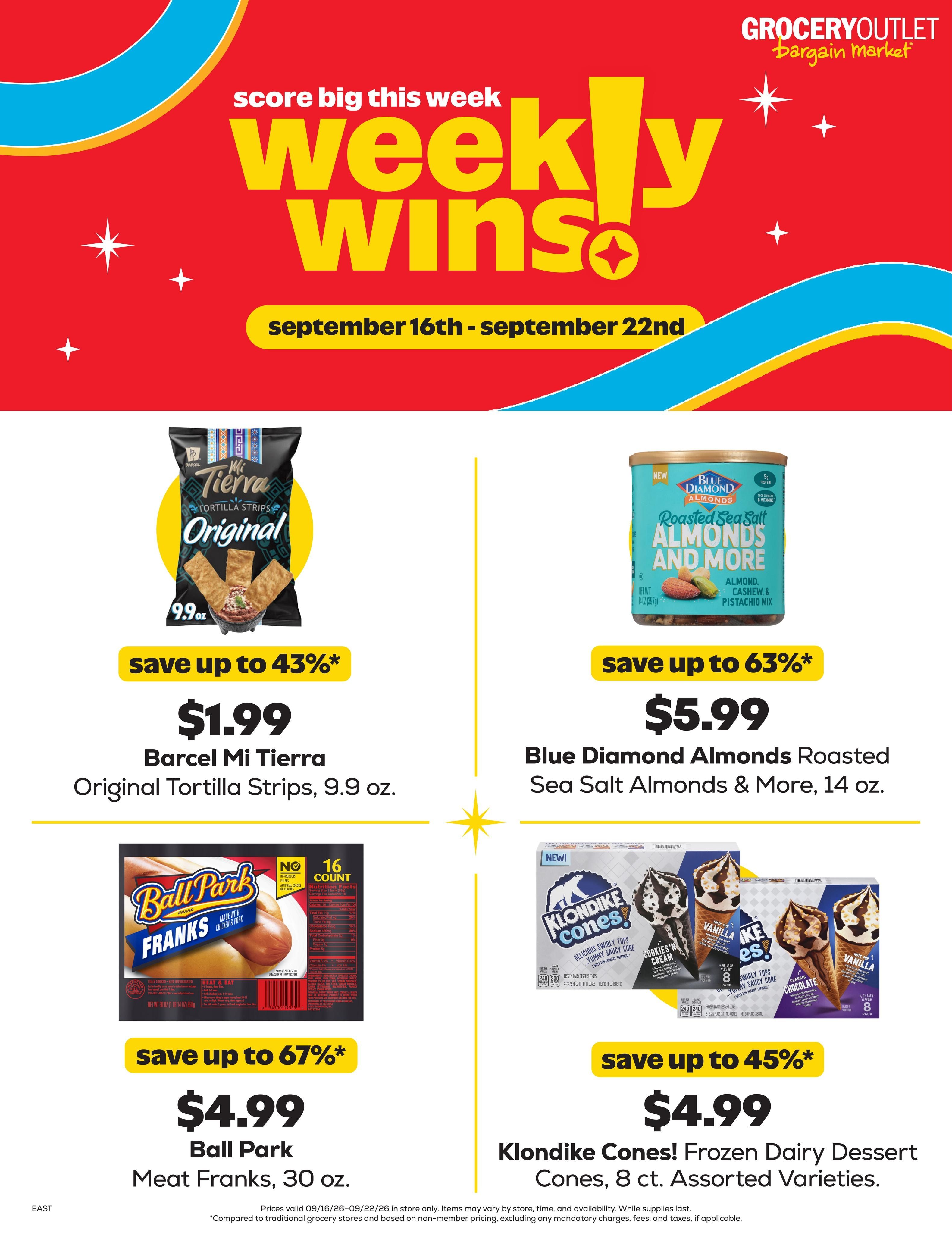 Grocery Outlet (Roebling Area, NJ) Weekly Ad September 16 - 22, 2026