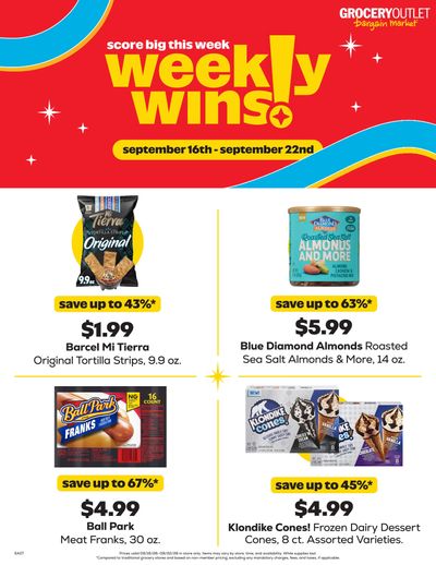 Grocery Outlet (Suffolk Area, VA) Weekly Ad September 16 - 22, 2026