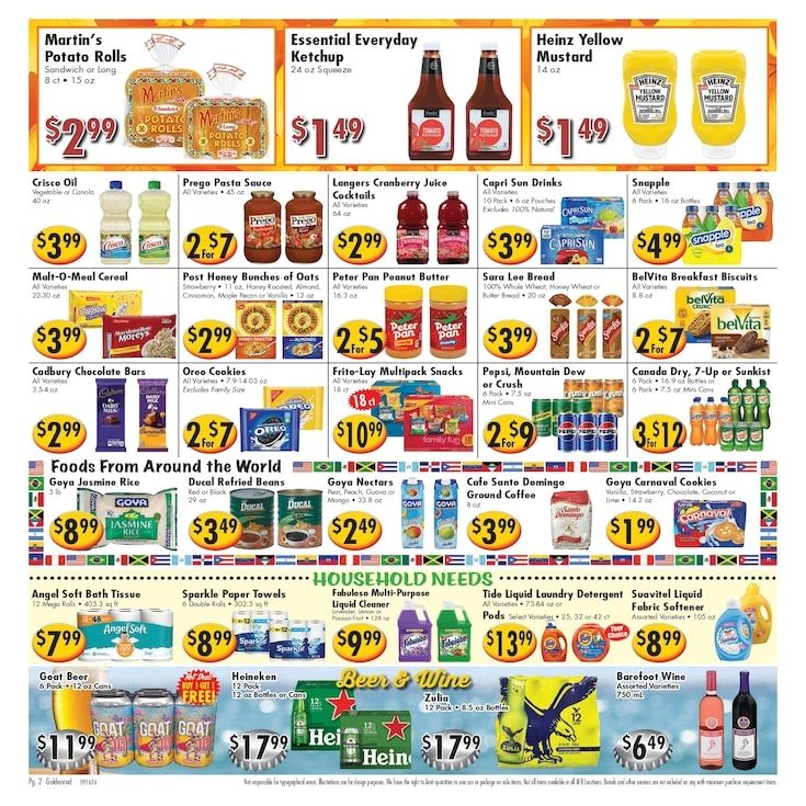 Ideal Food Basket (4075 South Goldenrod Road, Orlando, FL) Weekly Ad September 16 - 22, 2026
