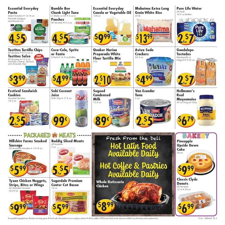 Ideal Food Basket (4075 South Goldenrod Road, Orlando, FL) Weekly Ad September 16 - 22, 2026