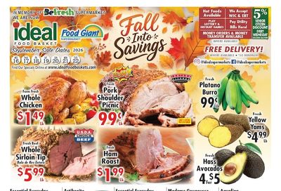 Ideal Food Basket (Miami, FL) Weekly Ad September 16 - 22, 2026