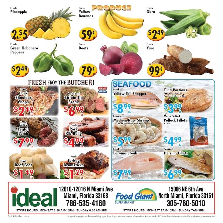 Ideal Food Basket (Miami, FL) Weekly Ad September 16 - 22, 2026