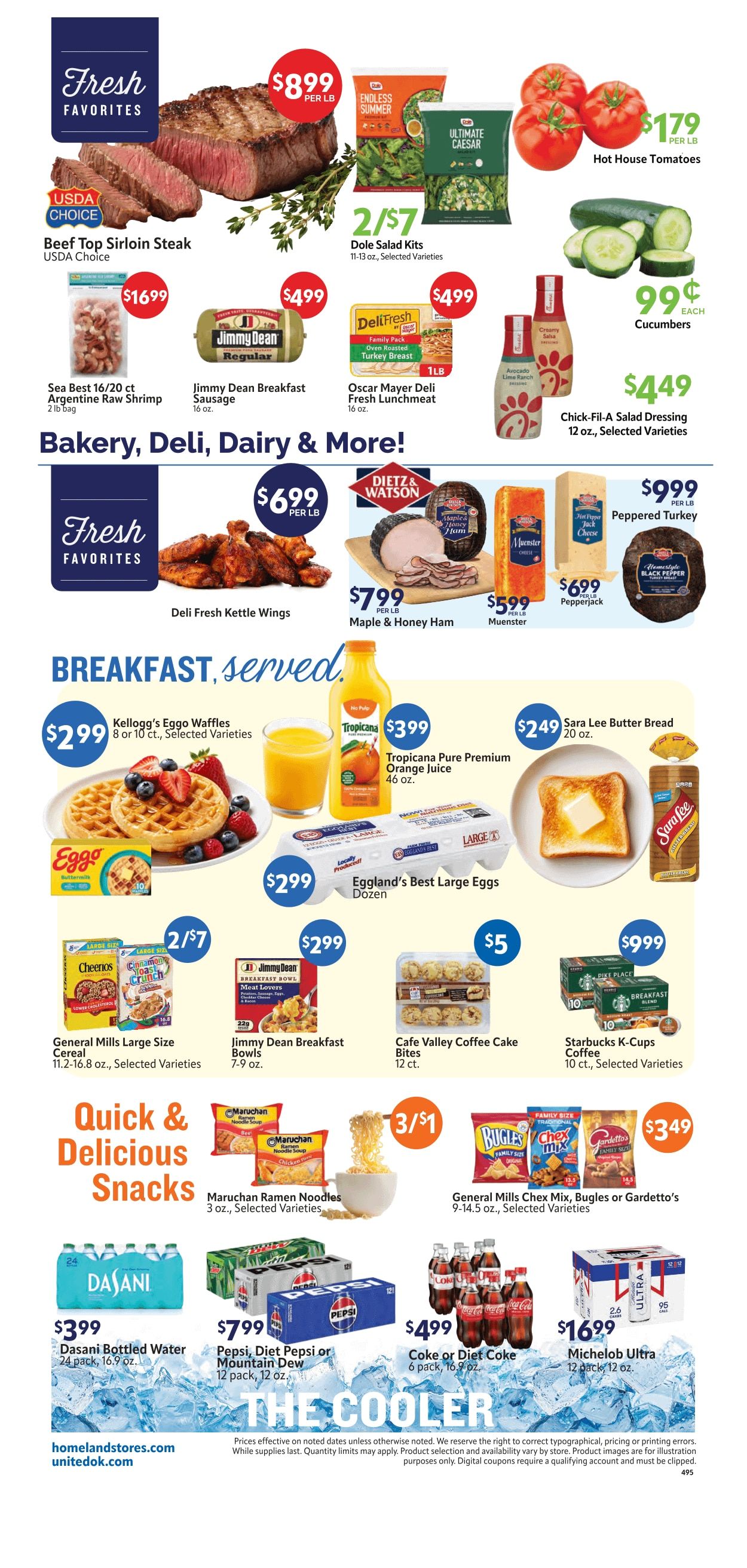 Homeland Stores (Henryetta, OK) Weekly Ad September 16 - 22, 2026