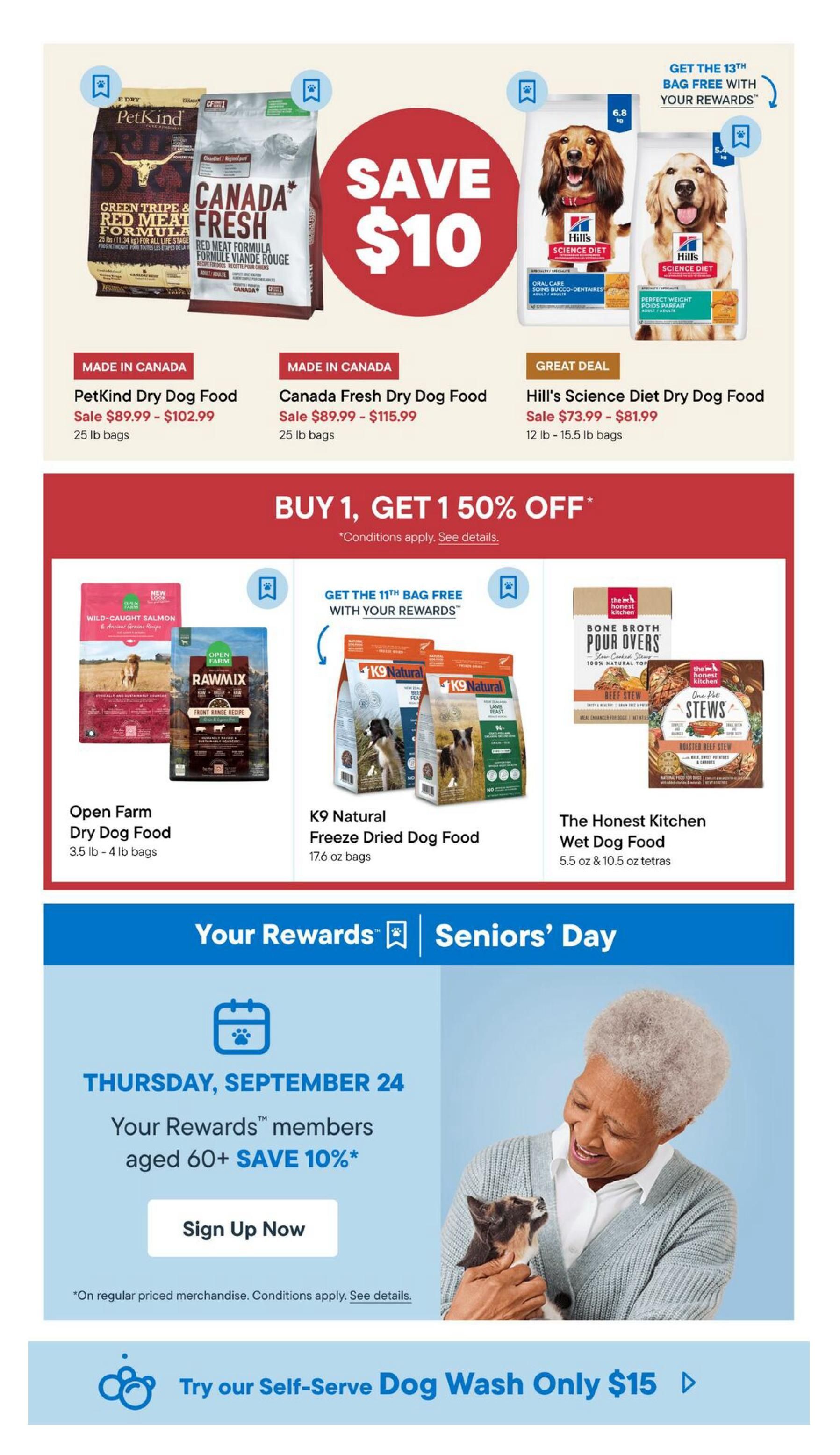 Bosley's by PetValu Flyer September 17 to 30