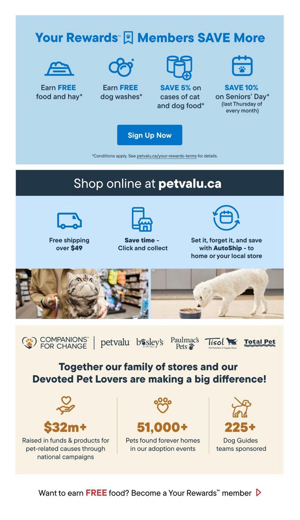 Paulmac's Pets Flyer September 17 to 30