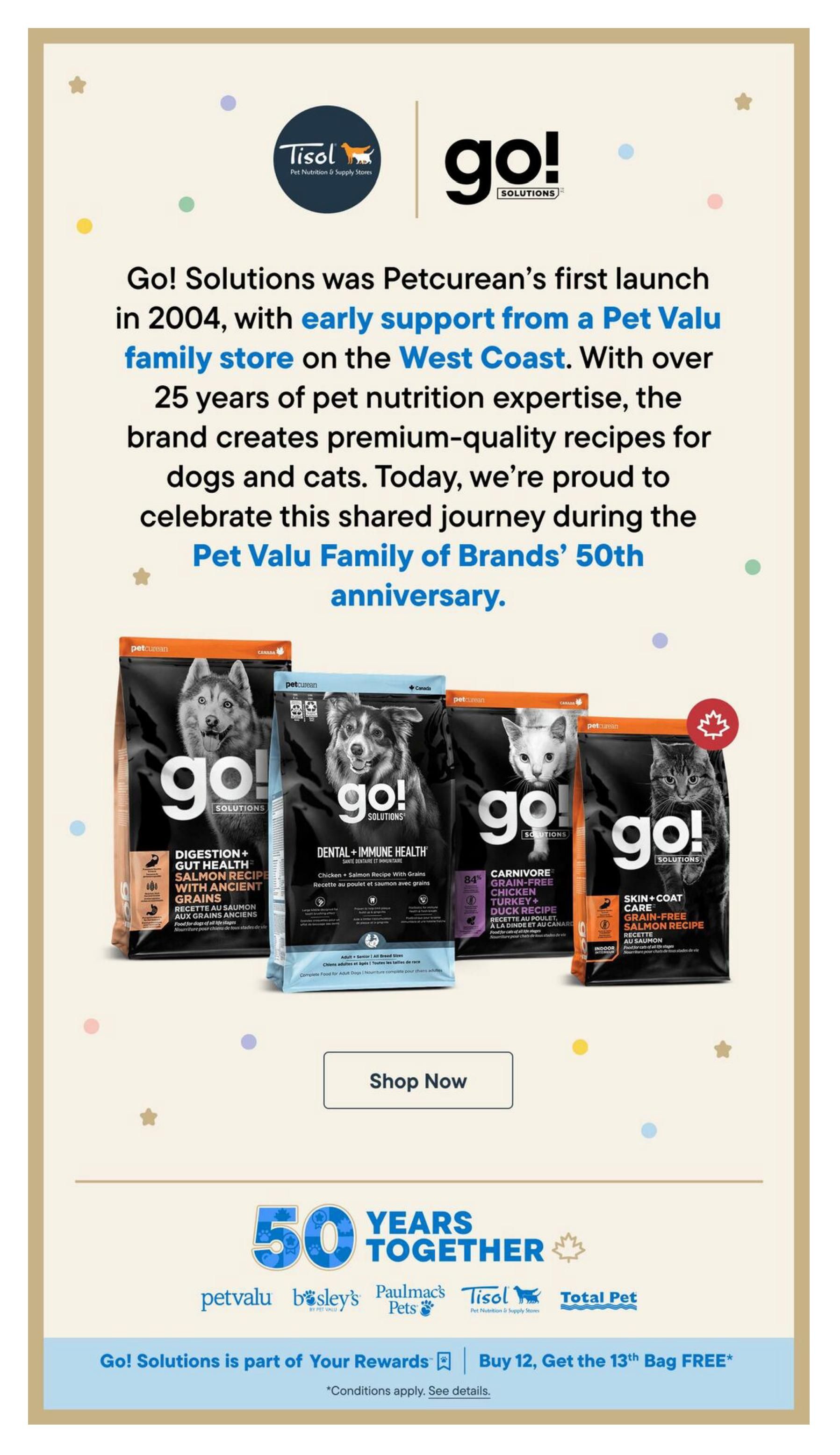 Tisol Pet Nutrition & Supply Stores Flyer September 17 to 30