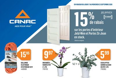 Canac Flyer September 17 to 23