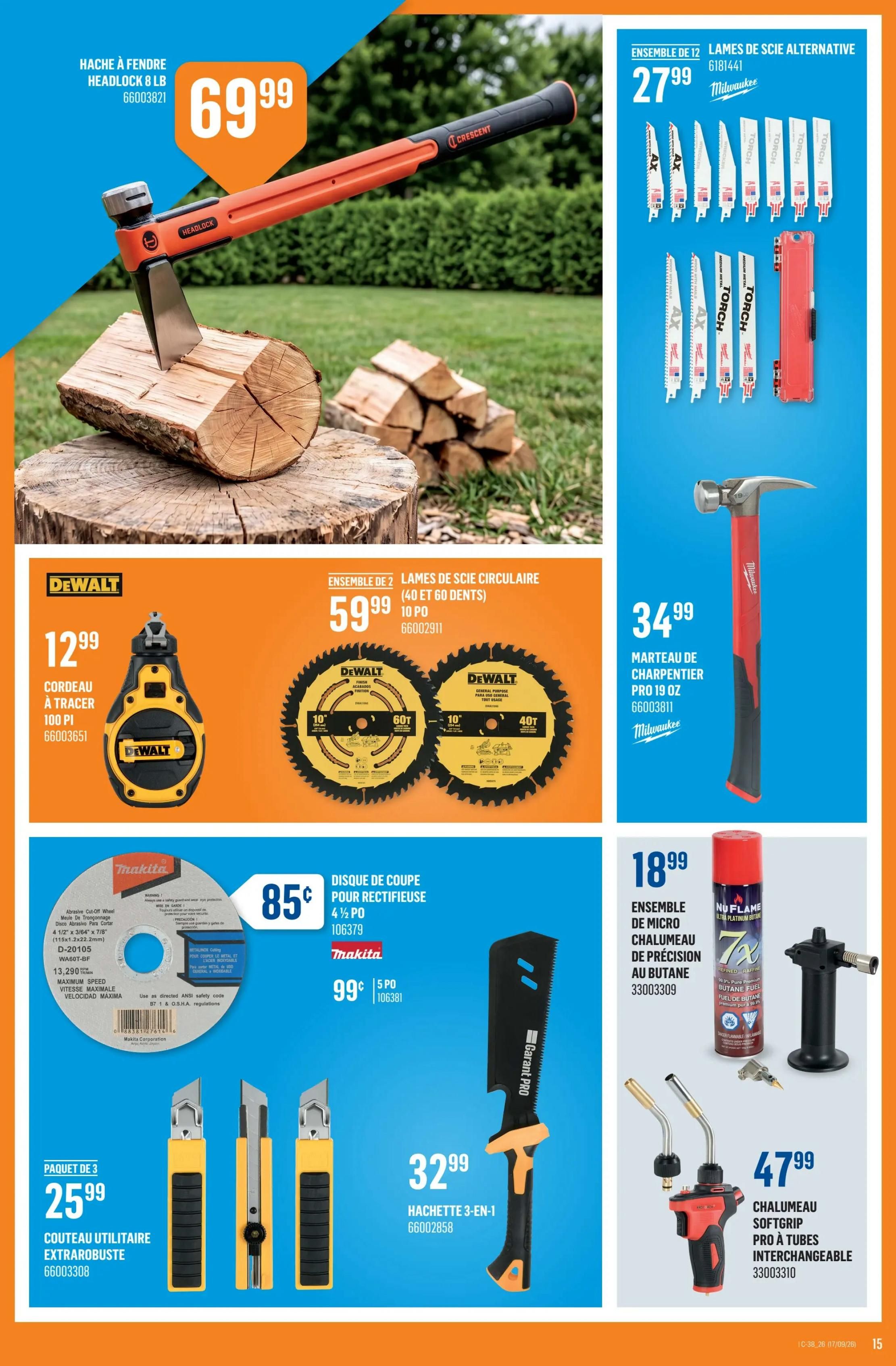 Canac Flyer September 17 to 23