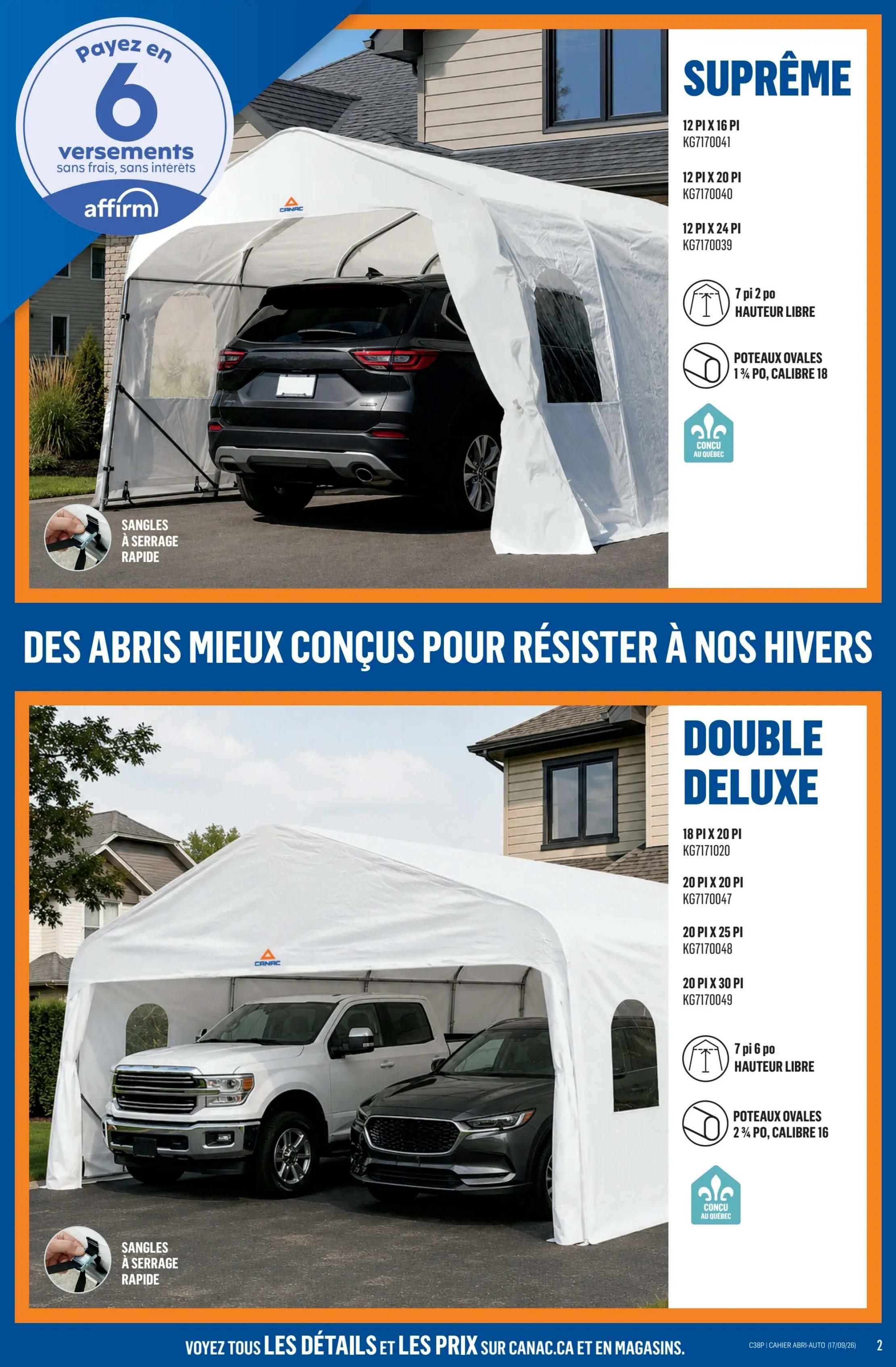 Canac Flyer September 17 to 23