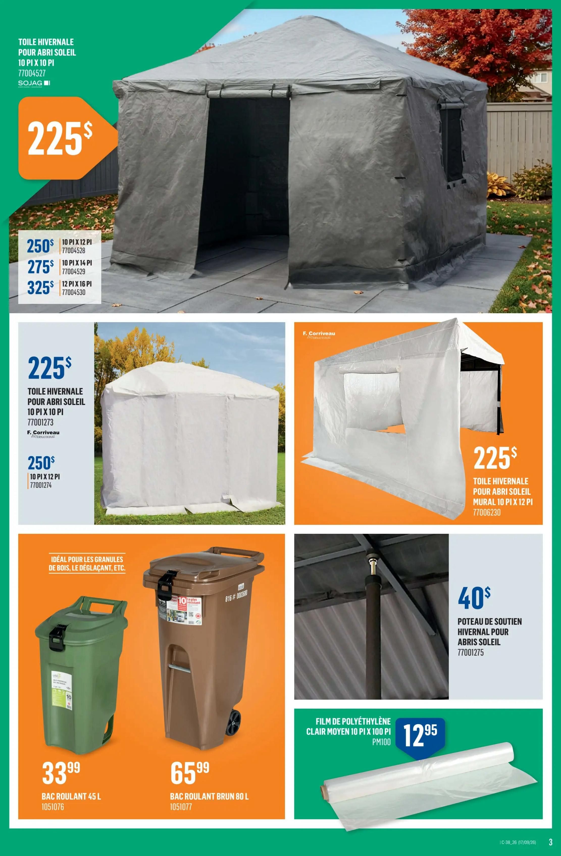 Canac Flyer September 17 to 23