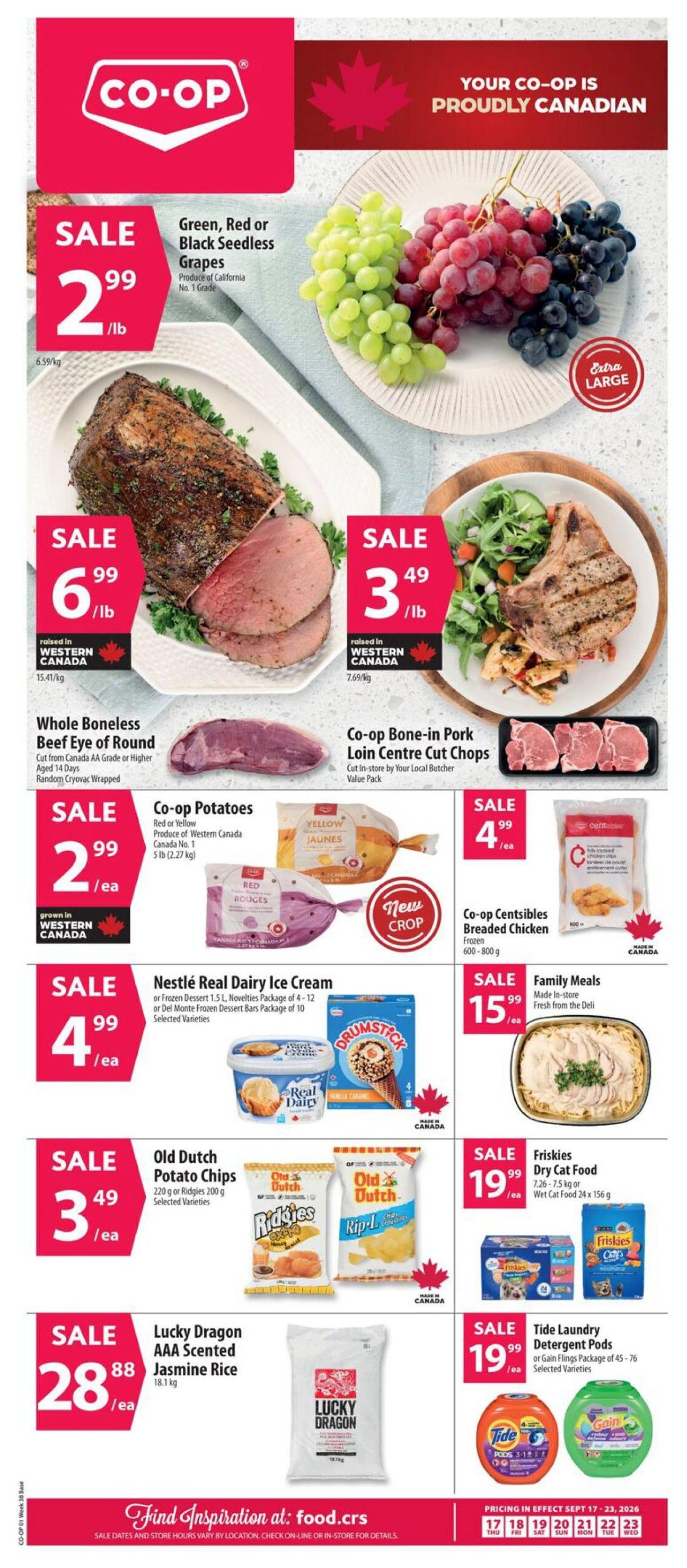 Co-op (West) Food Store Flyer September 17 to 23