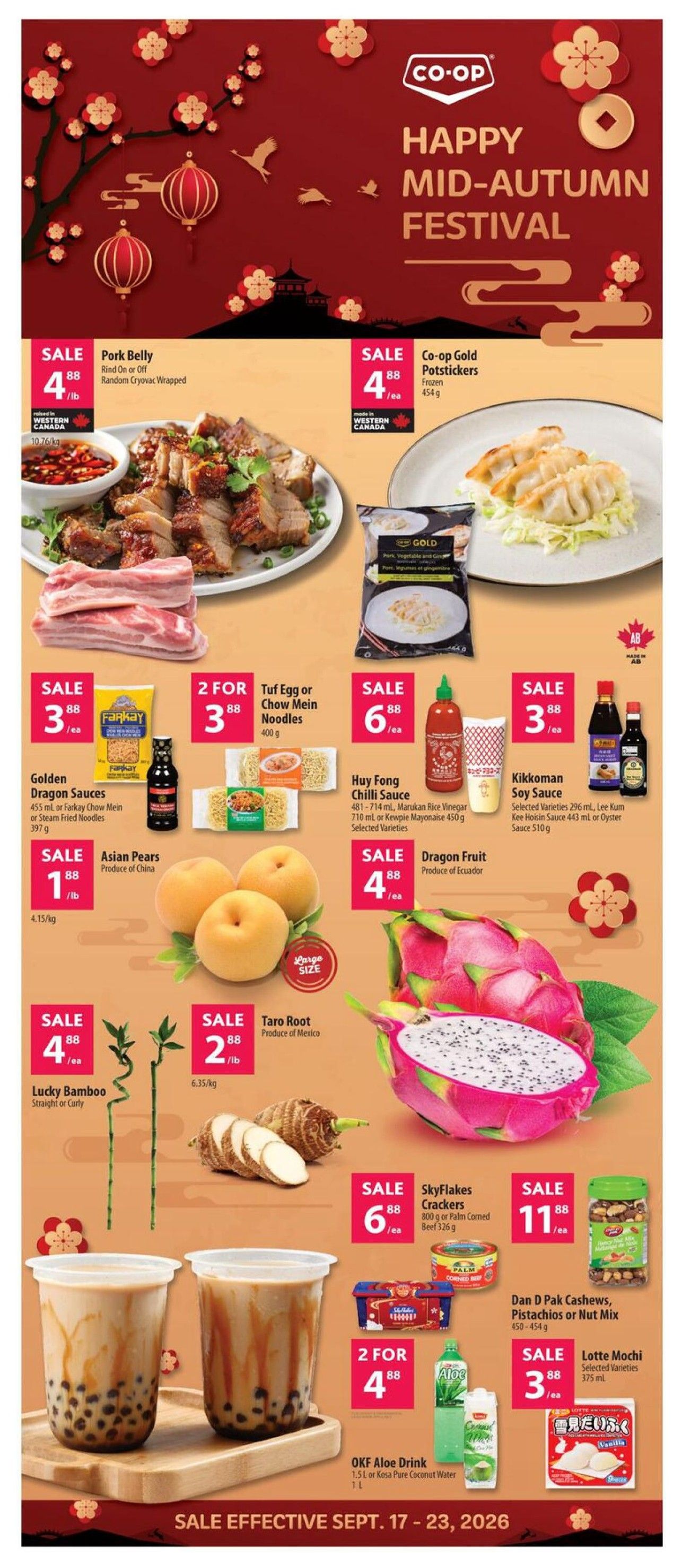 Co-op (West) Food Store Flyer September 17 to 23