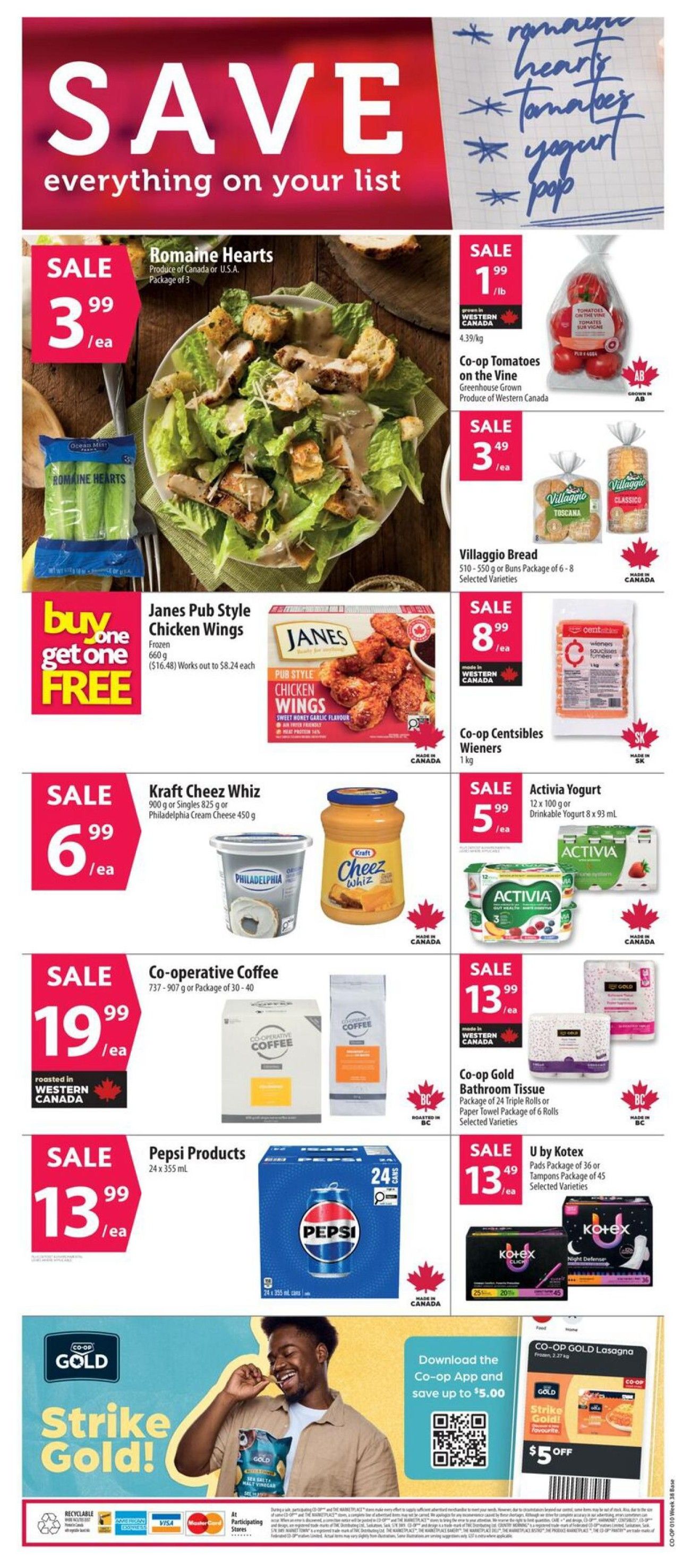 Co-op (West) Food Store Flyer September 17 to 23