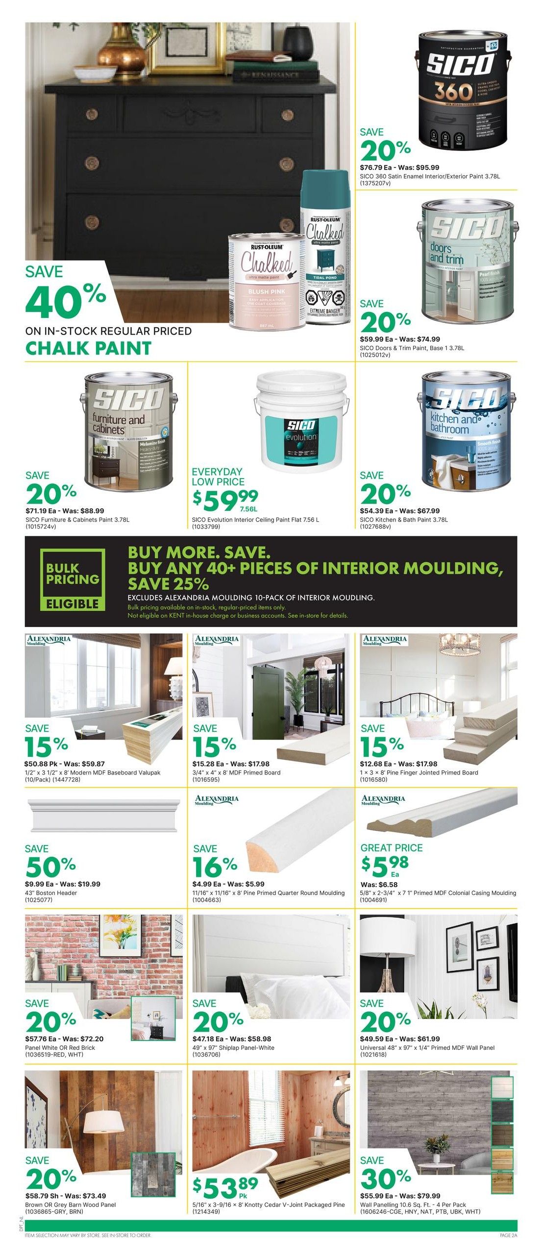 Kent Building Supplies Flyer September 17 to 23