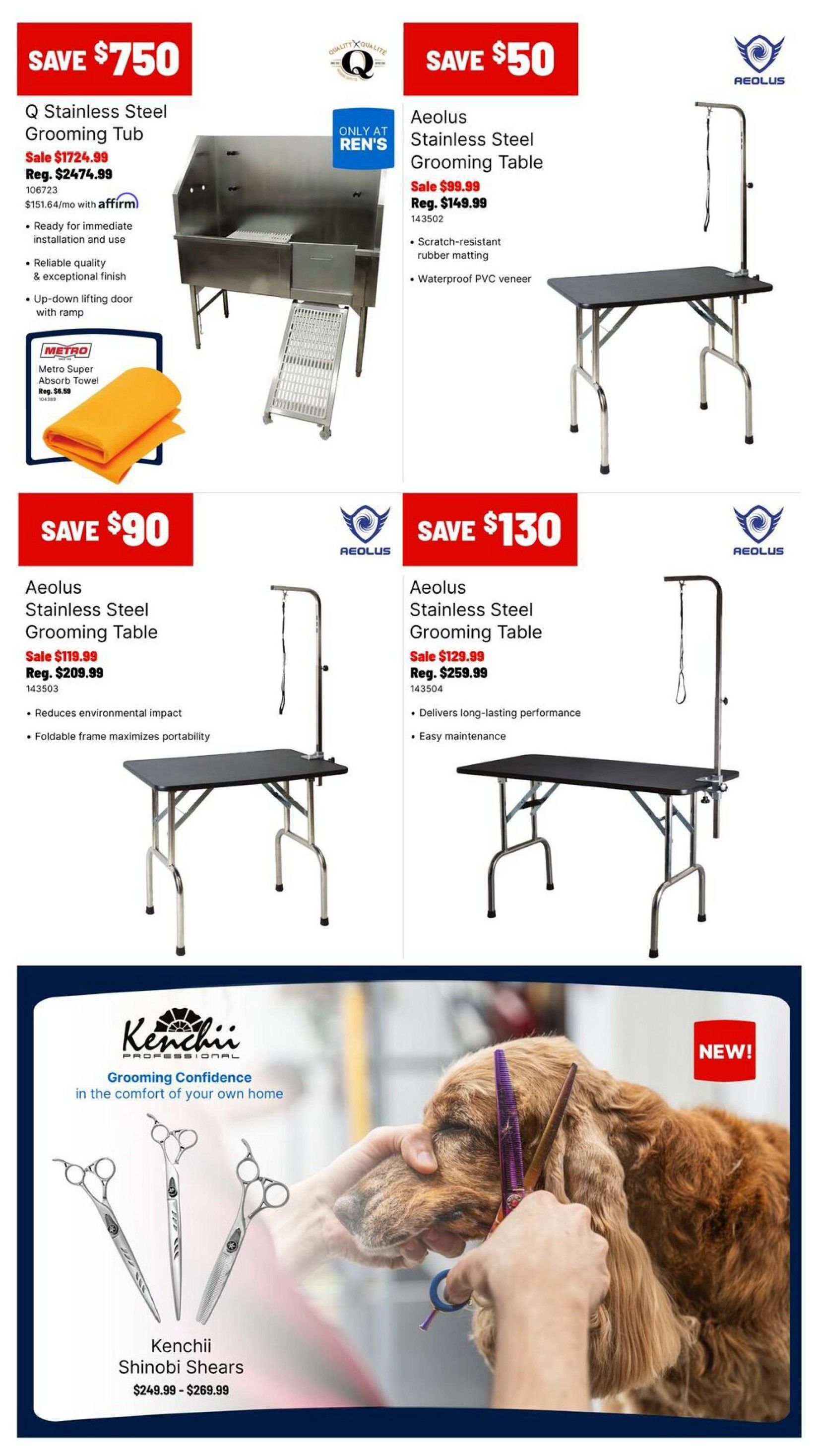 Ren's Pets Pet Professional Flyer September 17 to 30