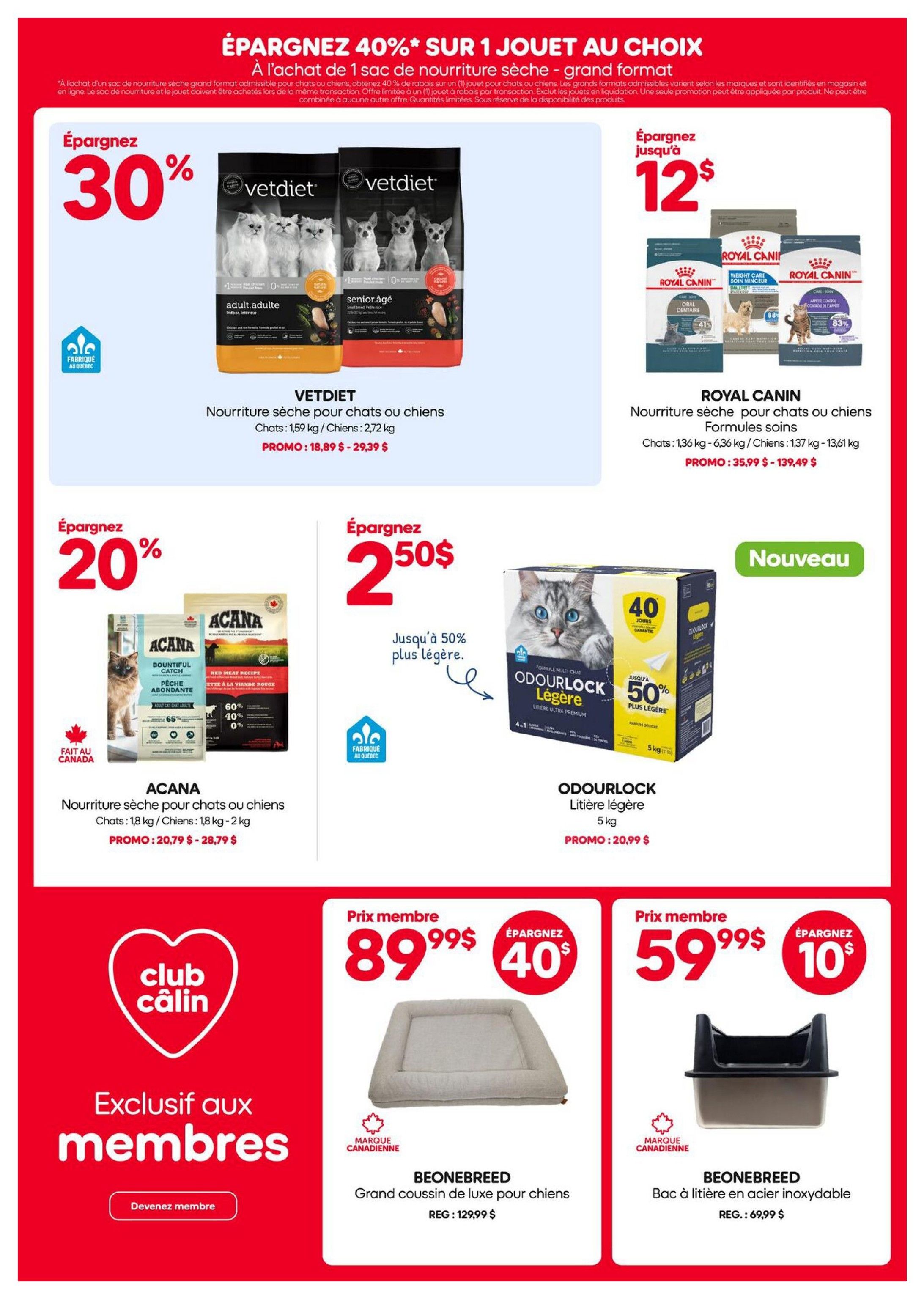 Mondou Flyer September 17 to 20