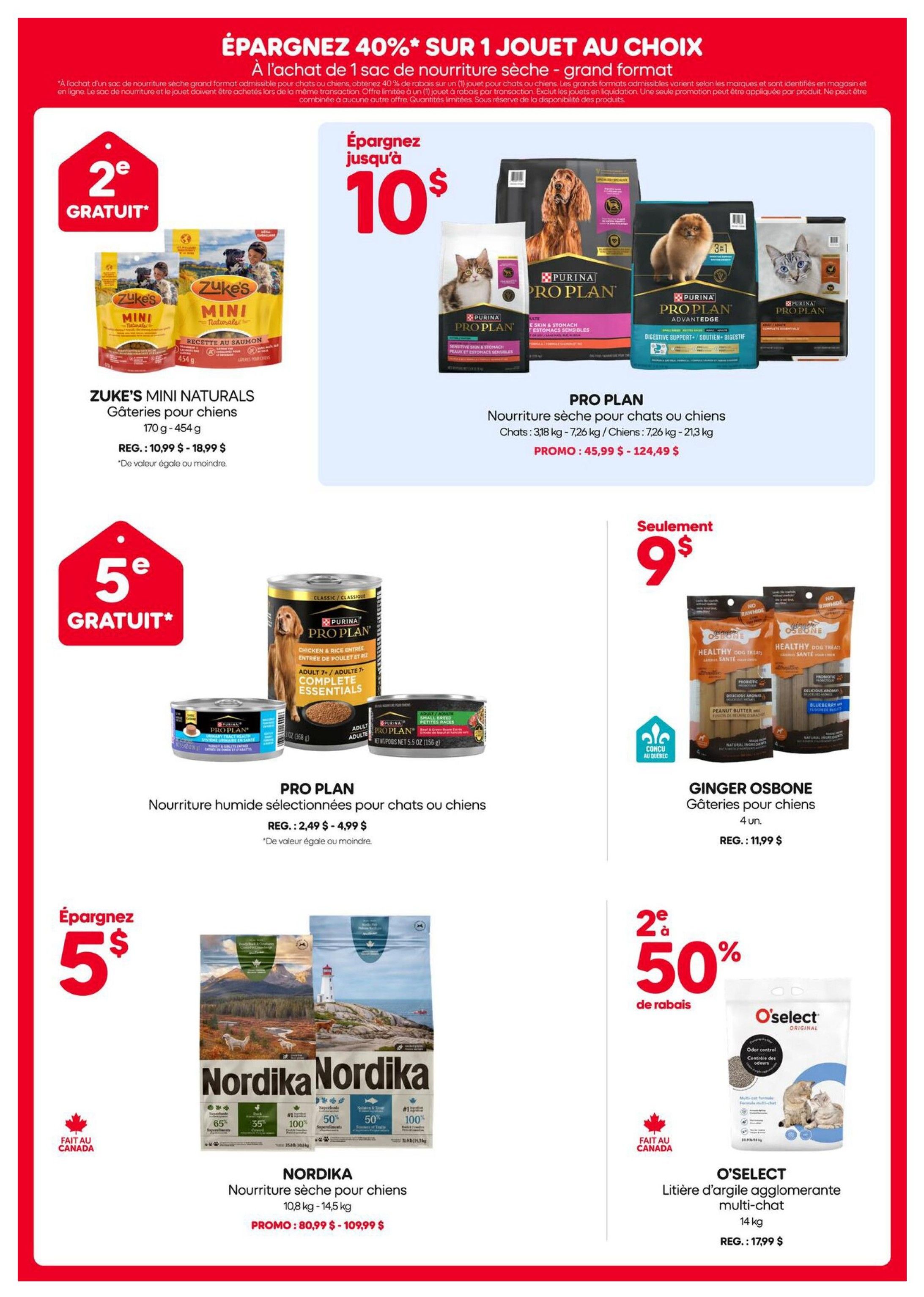 Mondou Flyer September 17 to 20