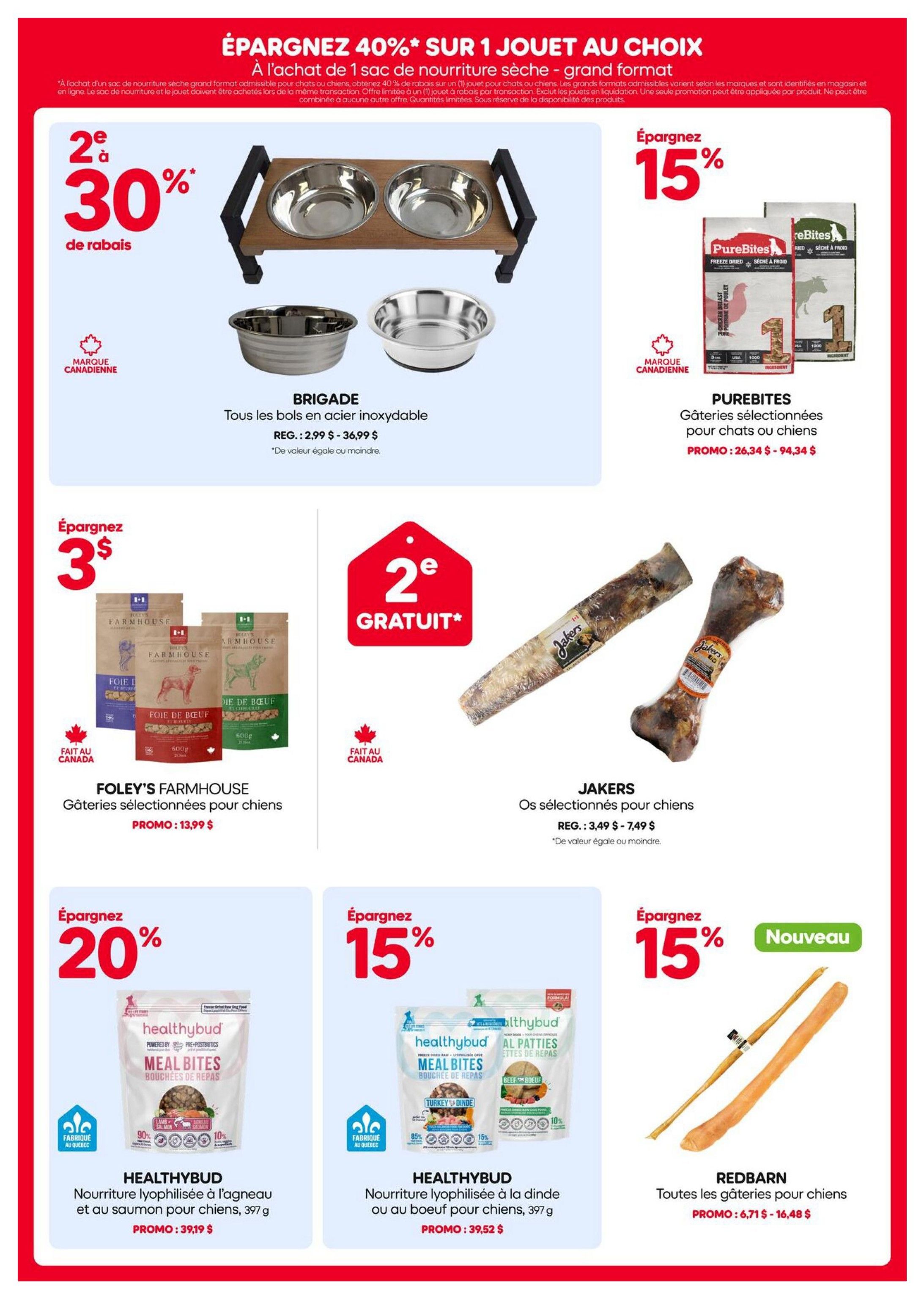 Mondou Flyer September 17 to 20