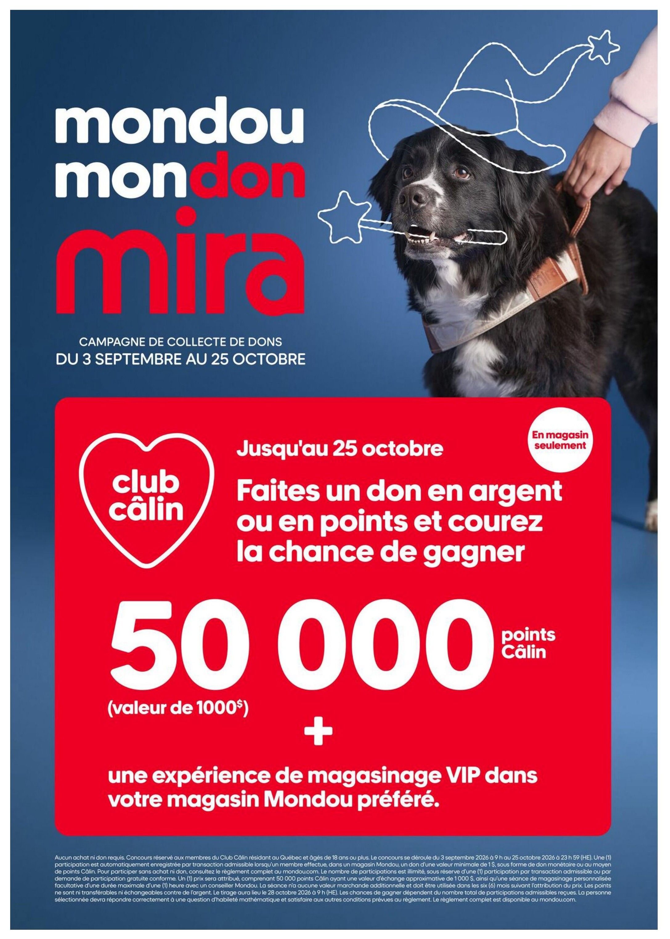 Mondou Flyer September 17 to 20
