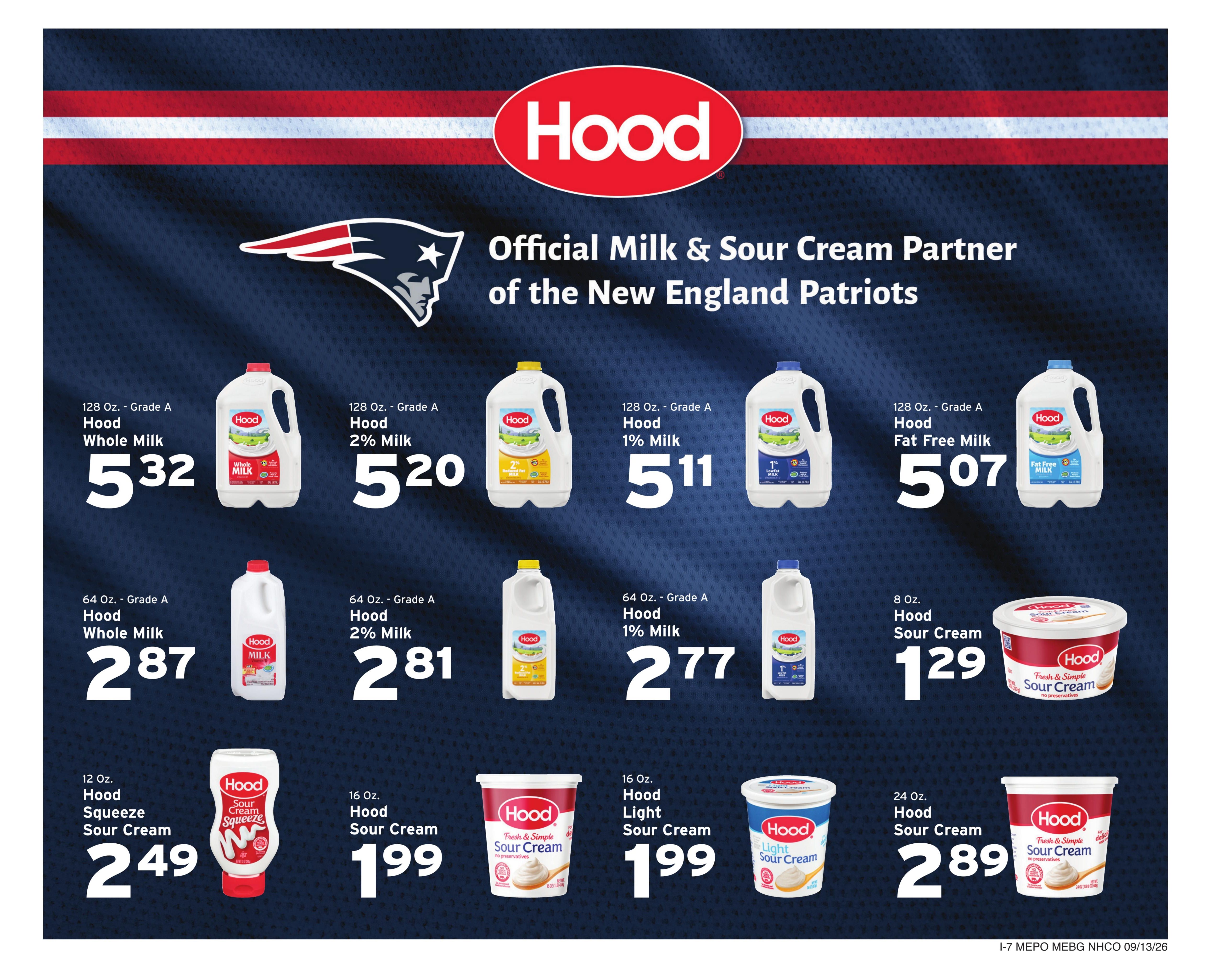 Hannaford (Portland Area, ME) Week 38 Weekly Ad September 13 - 19, 2026