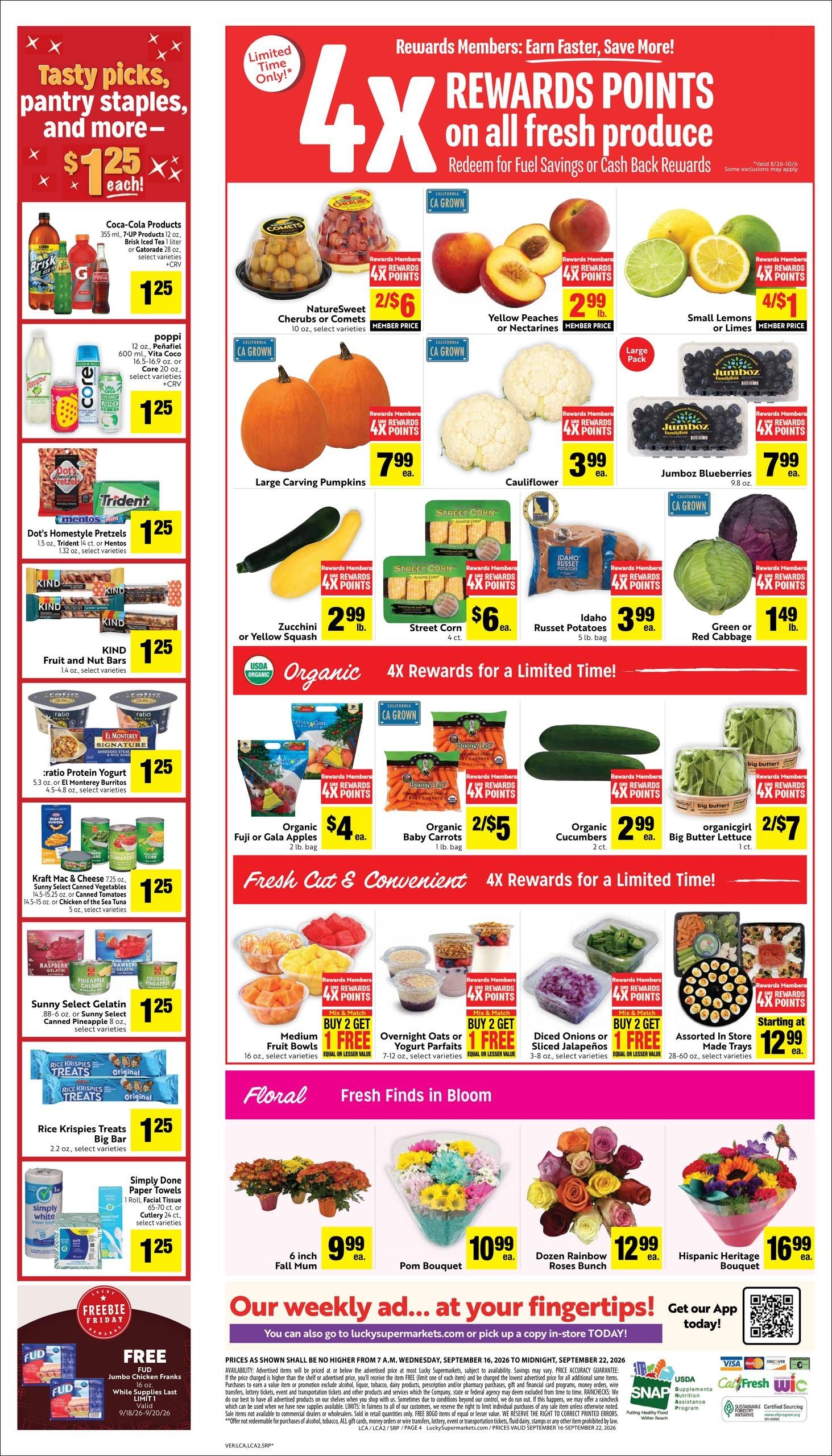 Lucky Supermarkets (Albany Area, CA) Weekly Ad September 16 - 22, 2026