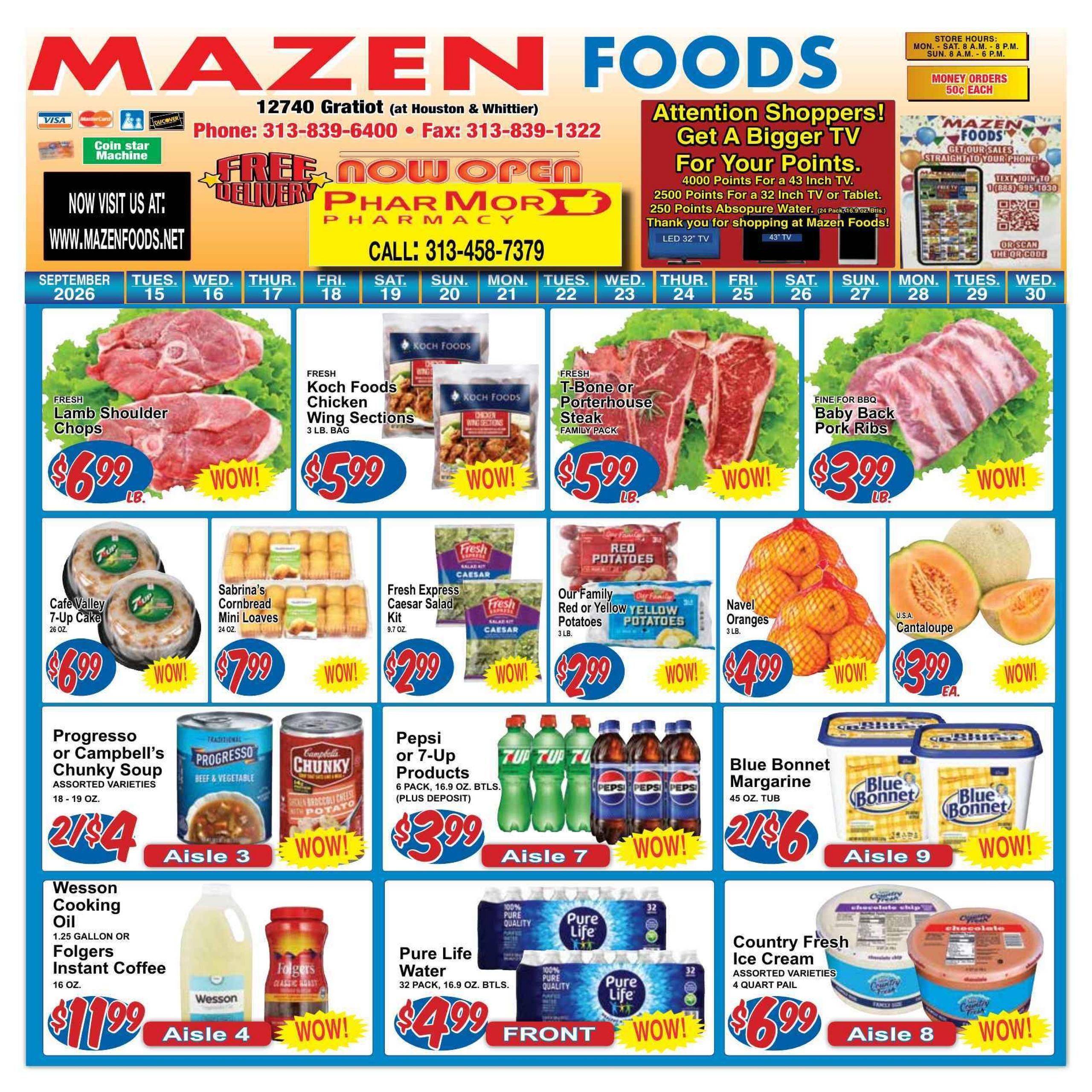 Mazen Foods Weekly Ad September 15 - 30, 2026