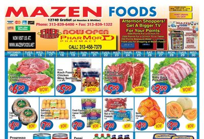 Mazen Foods Weekly Ad September 15 - 30, 2026