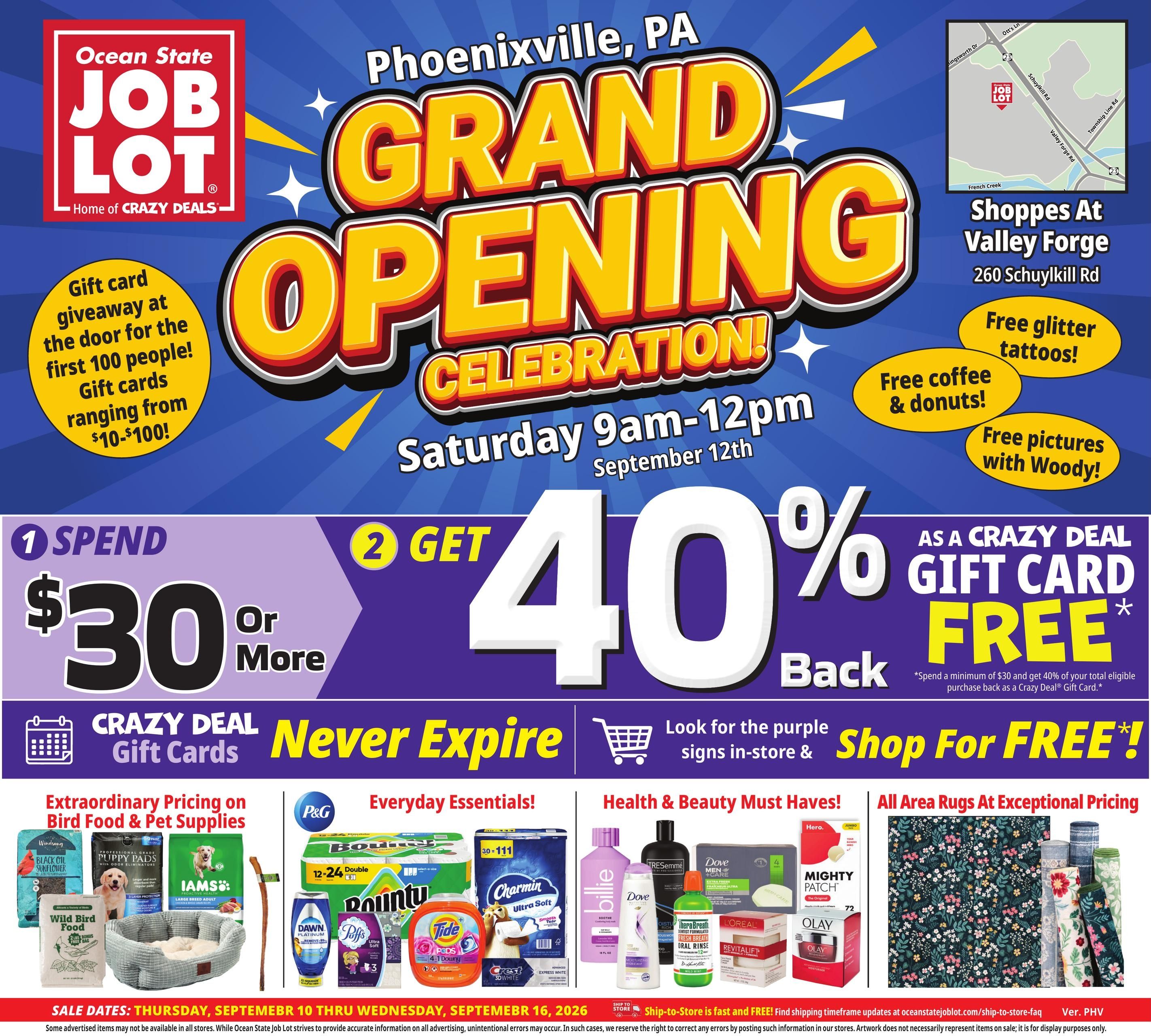Ocean State Job Lot Weekly Ad September 10 - 16, 2026