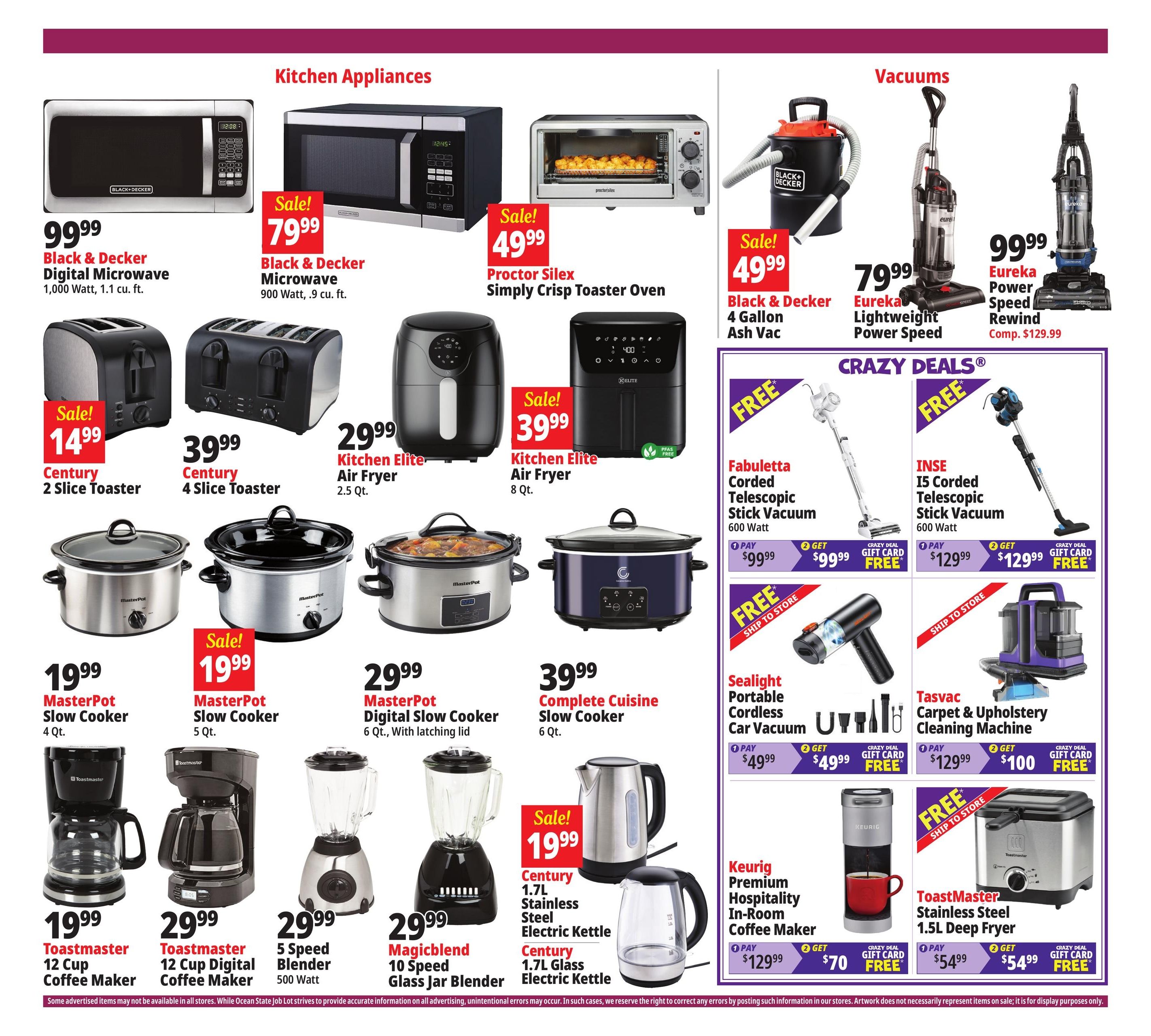 Ocean State Job Lot Weekly Ad September 10 - 16, 2026