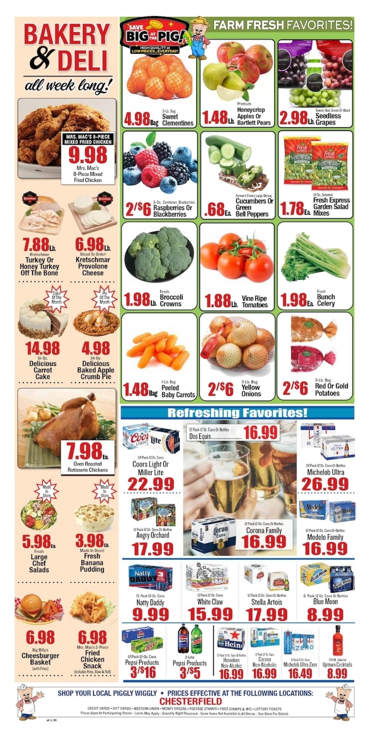 Piggly Wiggly (Rockingham Area, NC) Weekly Ad September 14 - 20, 2026