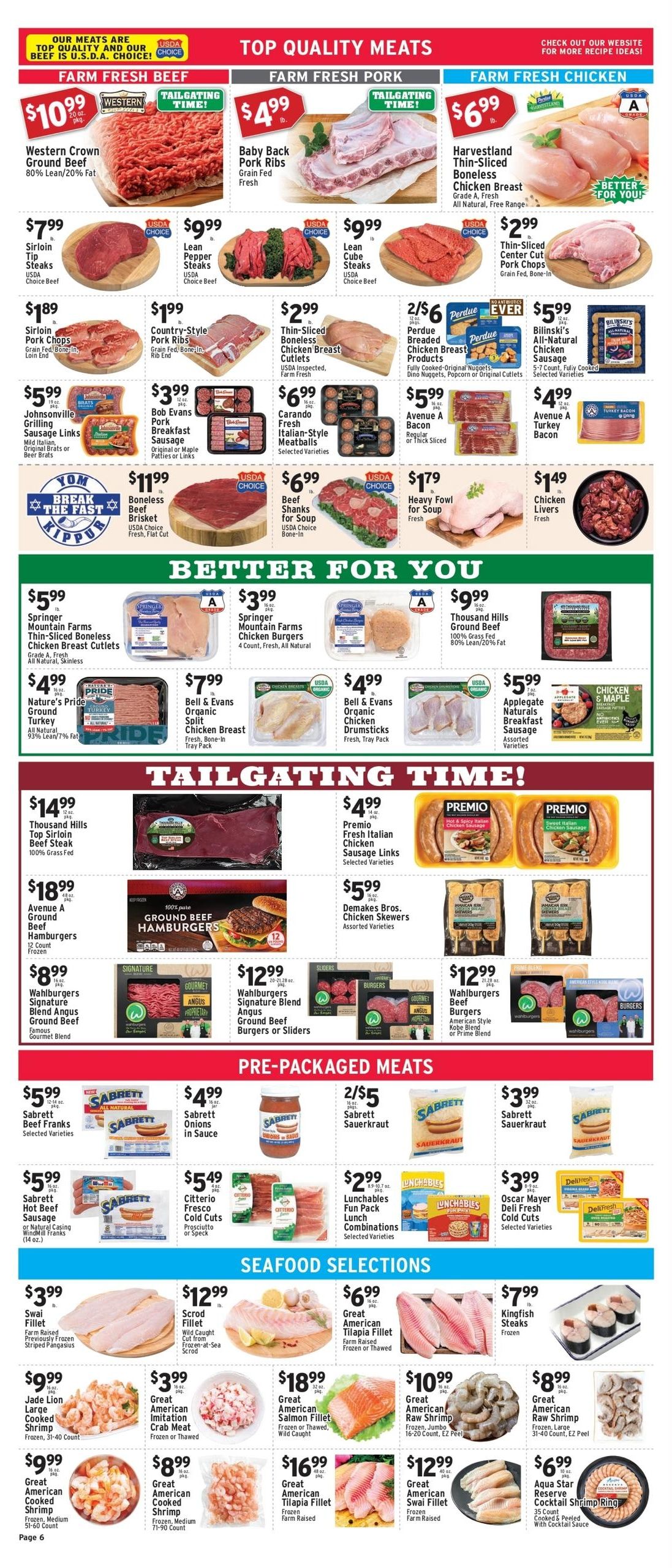 Associated Supermarkets Weekly Ad September 13 - 19, 2026