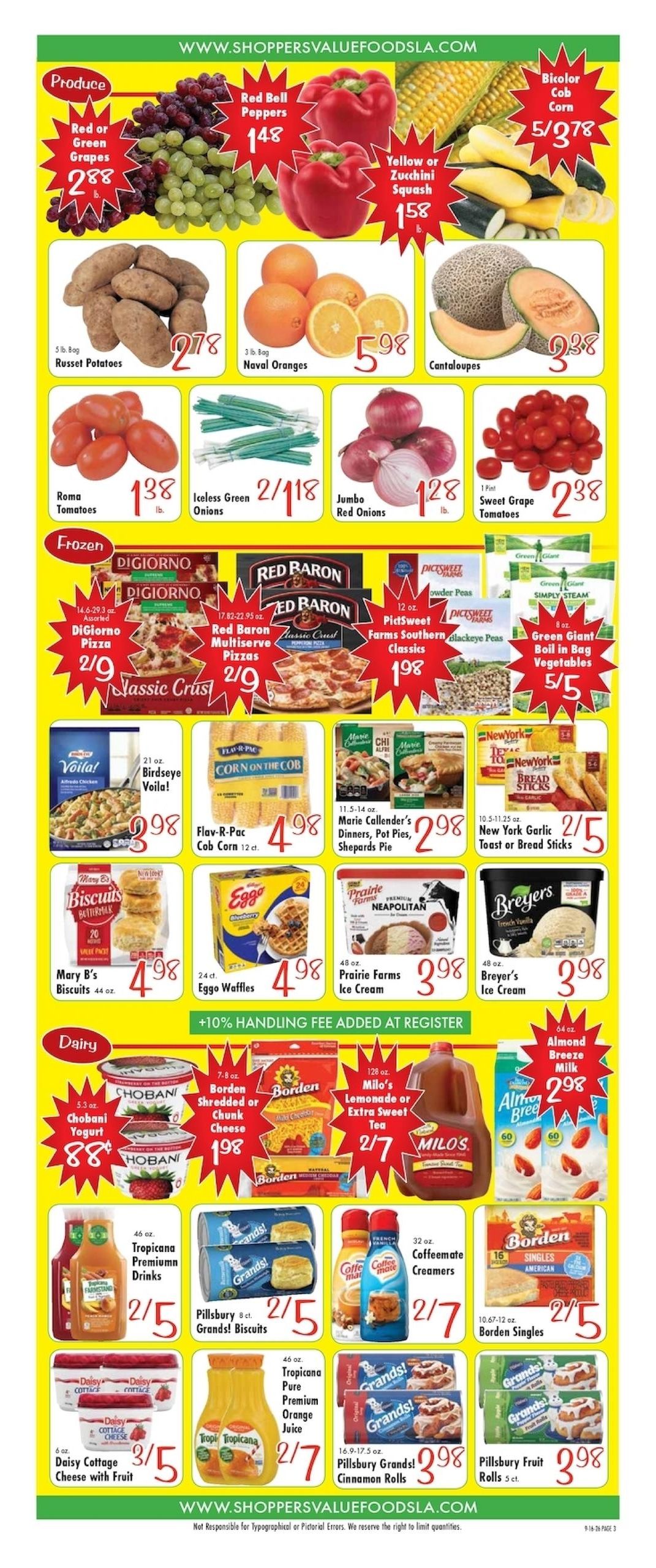 Shoppers Value Foods LA Weekly Ad September 16 - 29, 2026