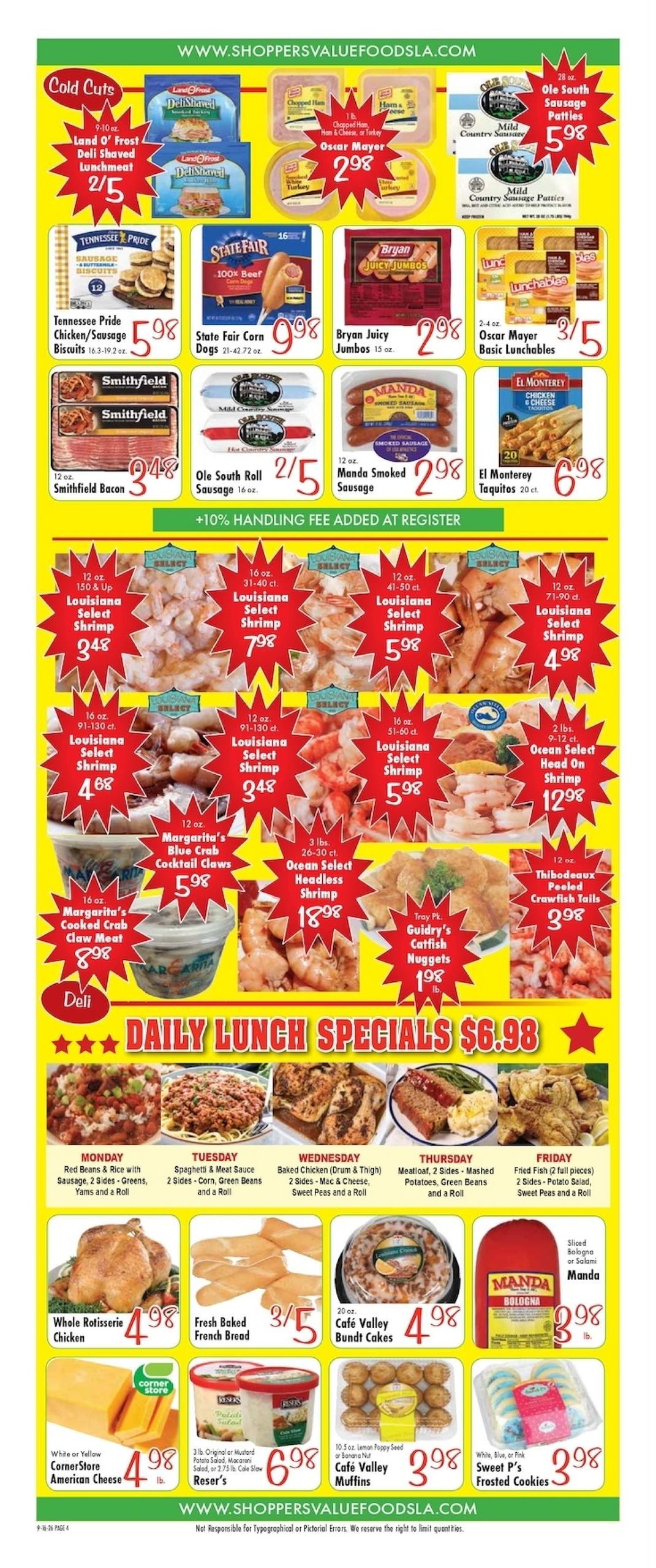 Shoppers Value Foods LA Weekly Ad September 16 - 29, 2026